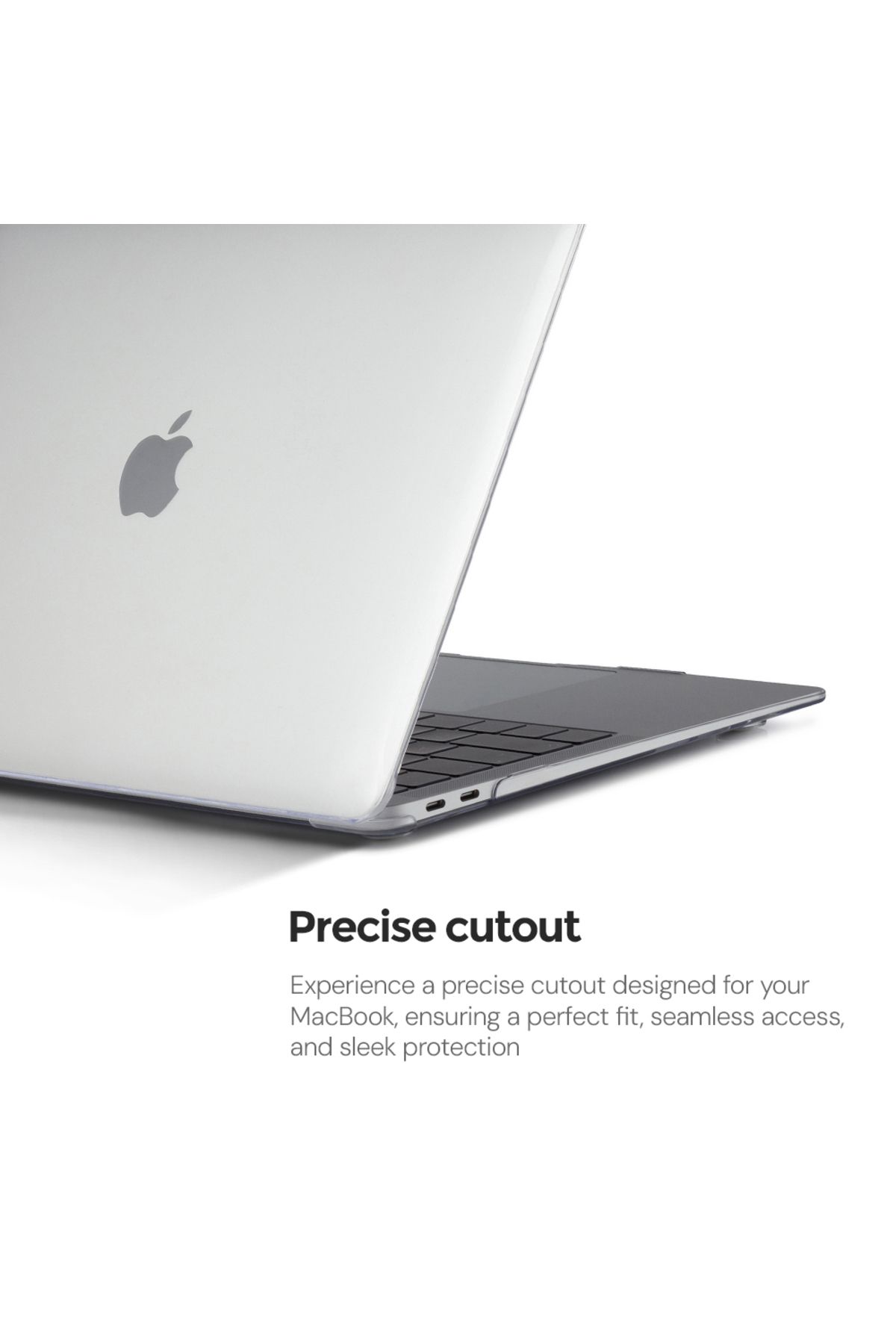 O Ozone-Crystal Case | MacBook Air 13 inch (A2681) M2 2022, (A3113) M3 2024 | Keyboard Cover | Screen Protec 4