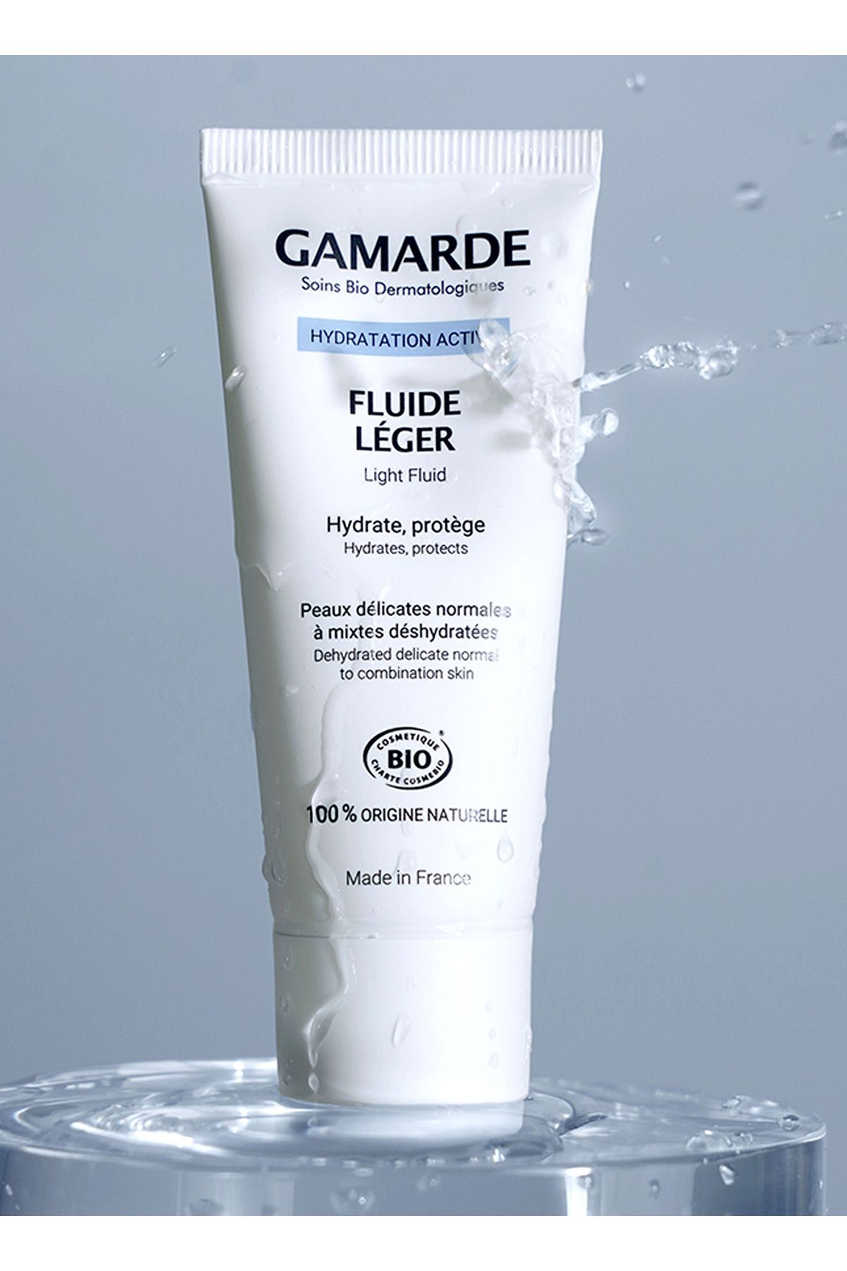 Gamarde-Light Hydrating Face Fluid with Hyaluronic Acid & Argan Oil Non-Greasy Vegan Moisturizer 40ml 6