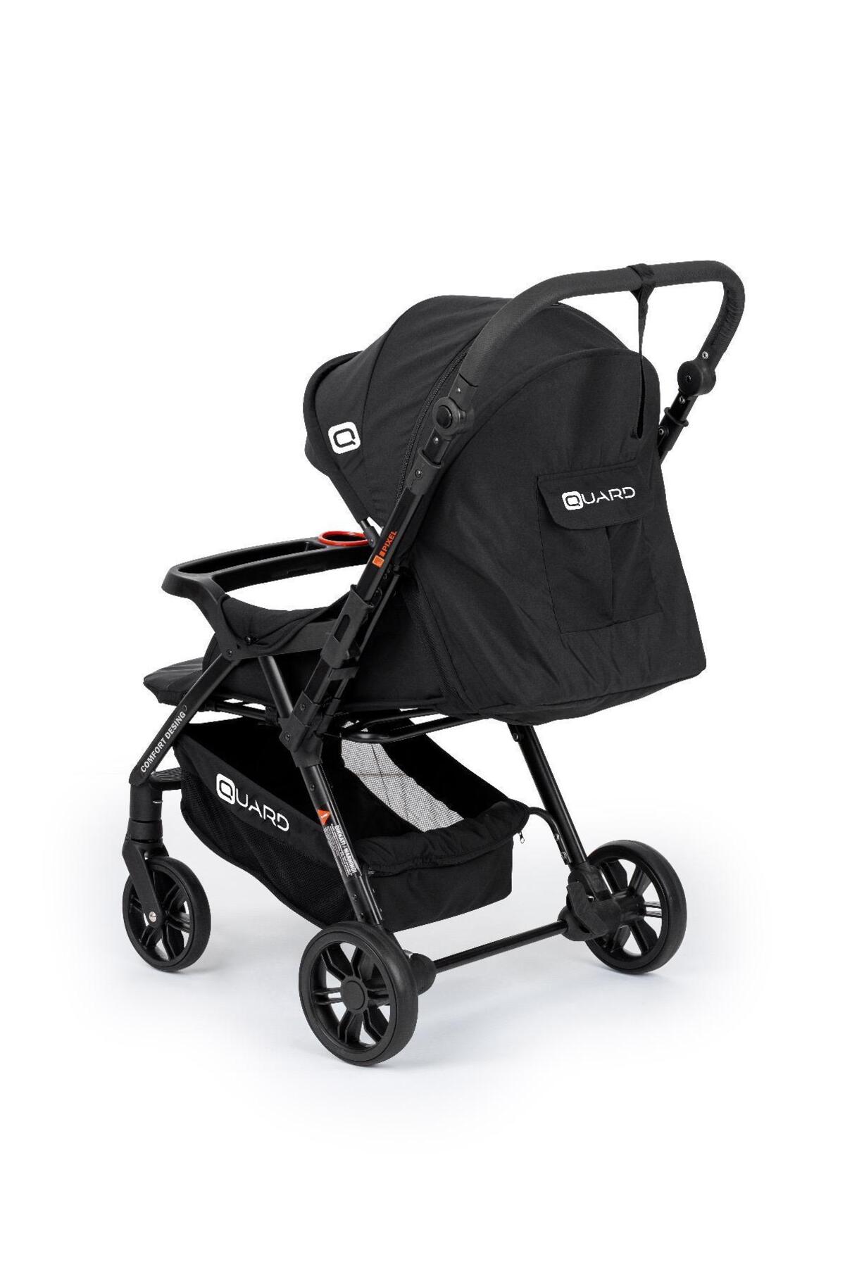 ÖYKÜ BEBEK DUNYASI Pixel Çift Yönlü Tam Yatak Olabilen Bebek Arabası ( Kışlık Ayak Örtüsü Ve Yağmurluk Hediyeli) fotoğrafı 2 (önizleme)