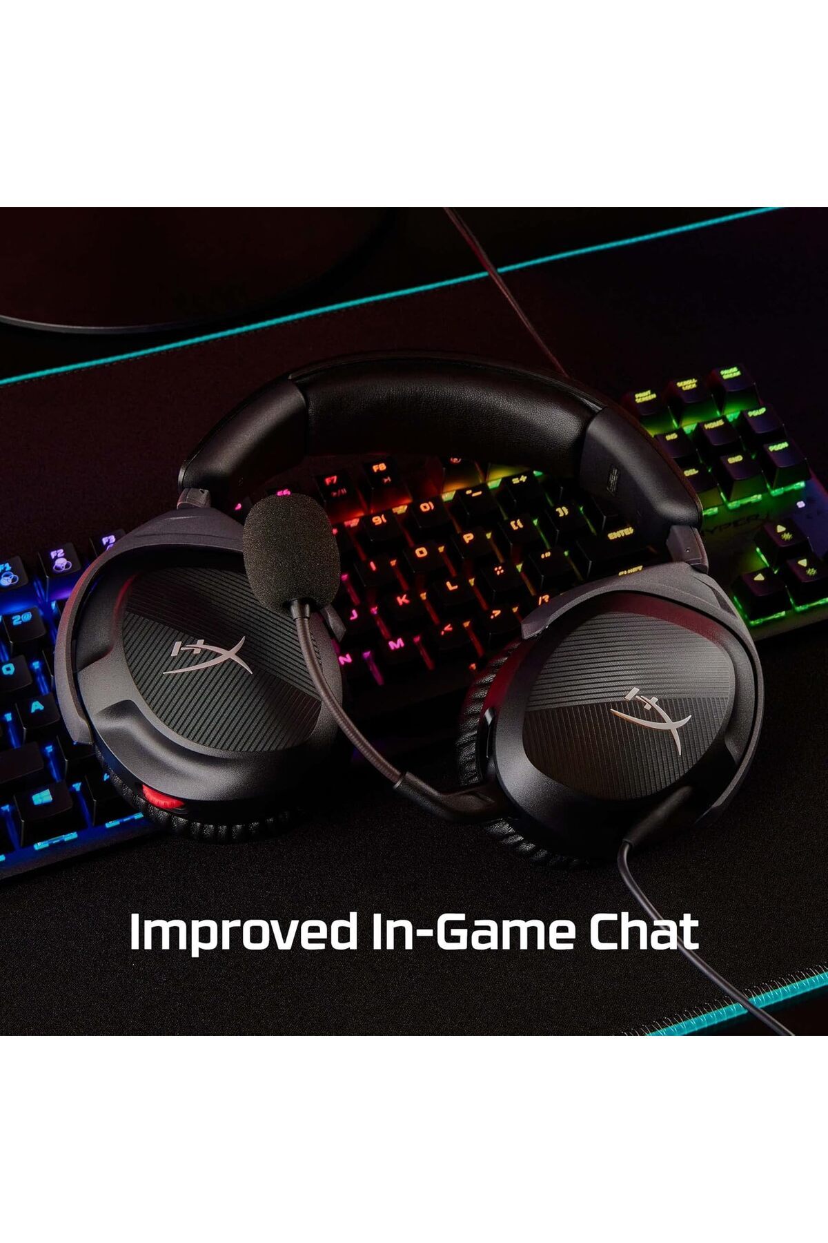 HyperX-Cloud Stinger 2 PC, Black, Medium, Wired 3