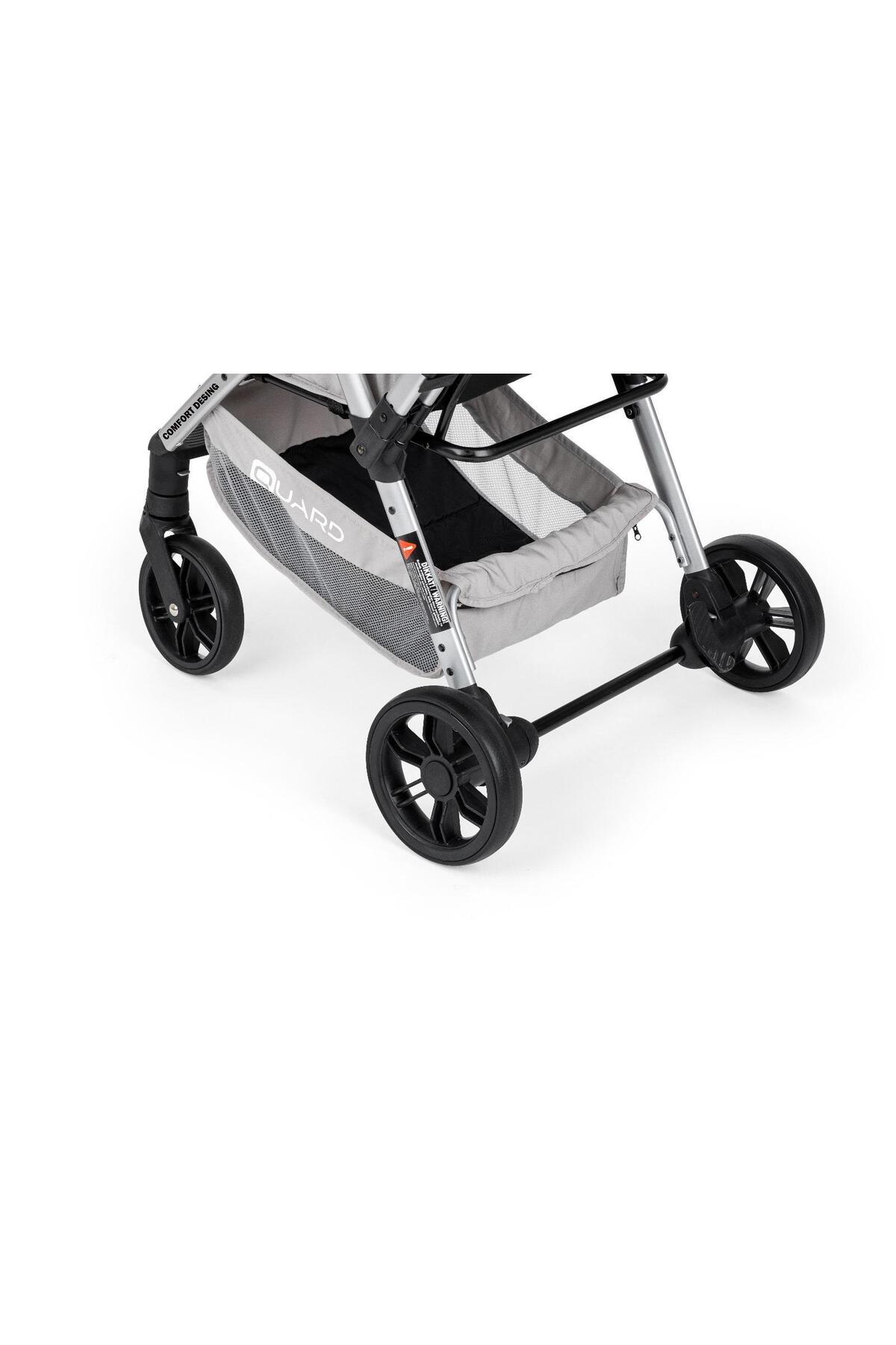 ÖYKÜ BEBEK DUNYASI Pixel Çift Yönlü Tam Yatak Olabilen Bebek Arabası ( Kışlık Ayak Örtüsü Ve Yağmurluk Hediyeli) fotoğrafı 5 (önizleme)