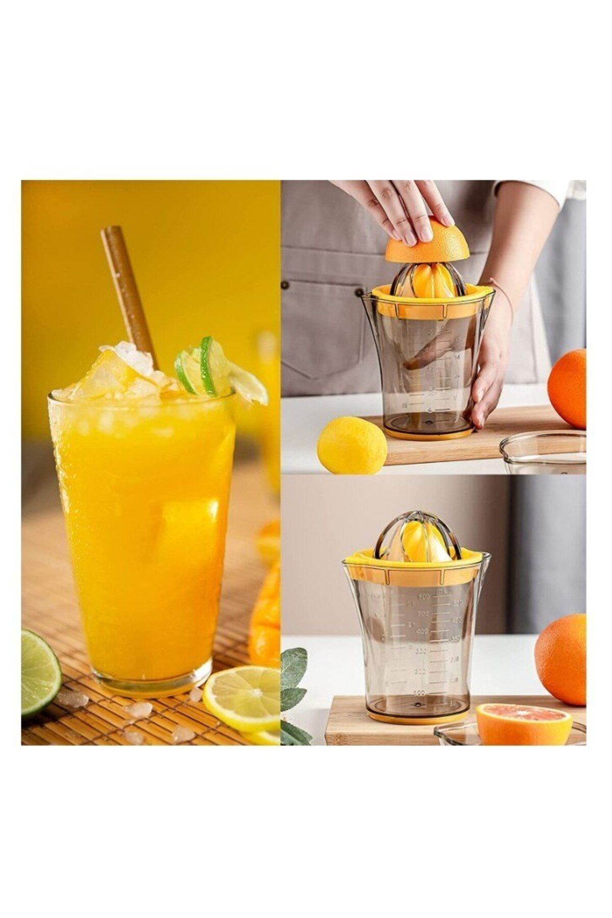 Royal-Manual Citrus Juicer, 600 ml container, 15x8.5x13.5 cm, ABS material, Transparent 4