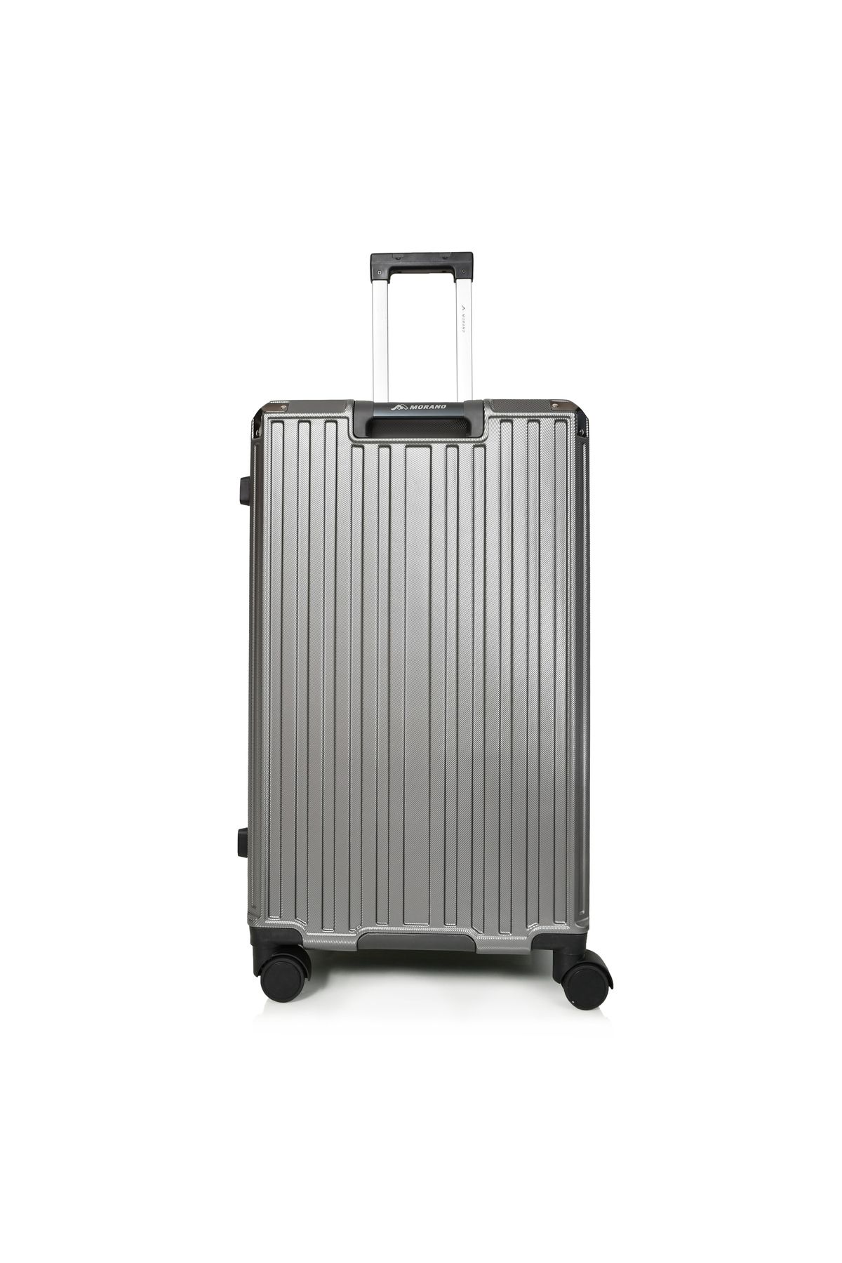MORANO-Morano Luggage Set with Aluminum Frame, Modern Design, and Secure Numbered Lock, Dark Grey, Size: 28-24-20 inches 4