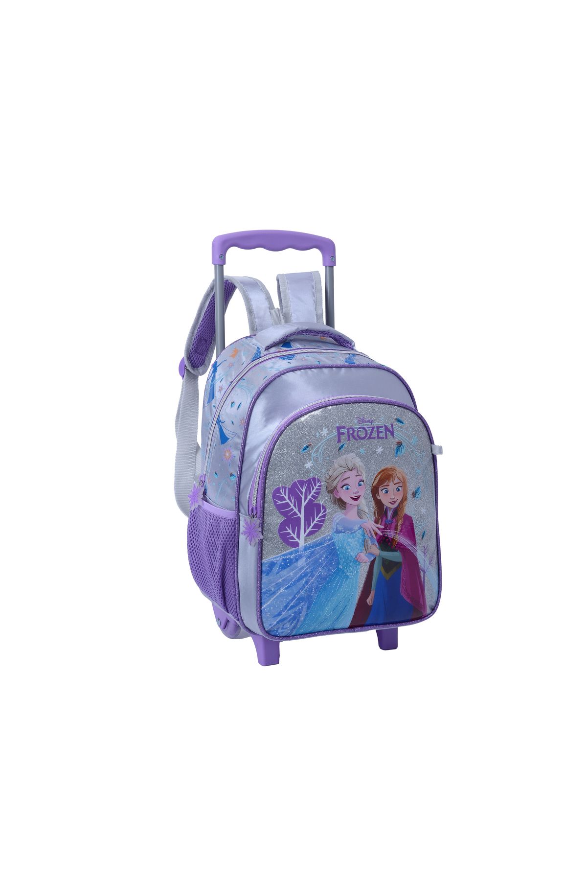 Frozen-Trolley Bag 2 Main Compartments and 2 Side Pockets 13.5" 2