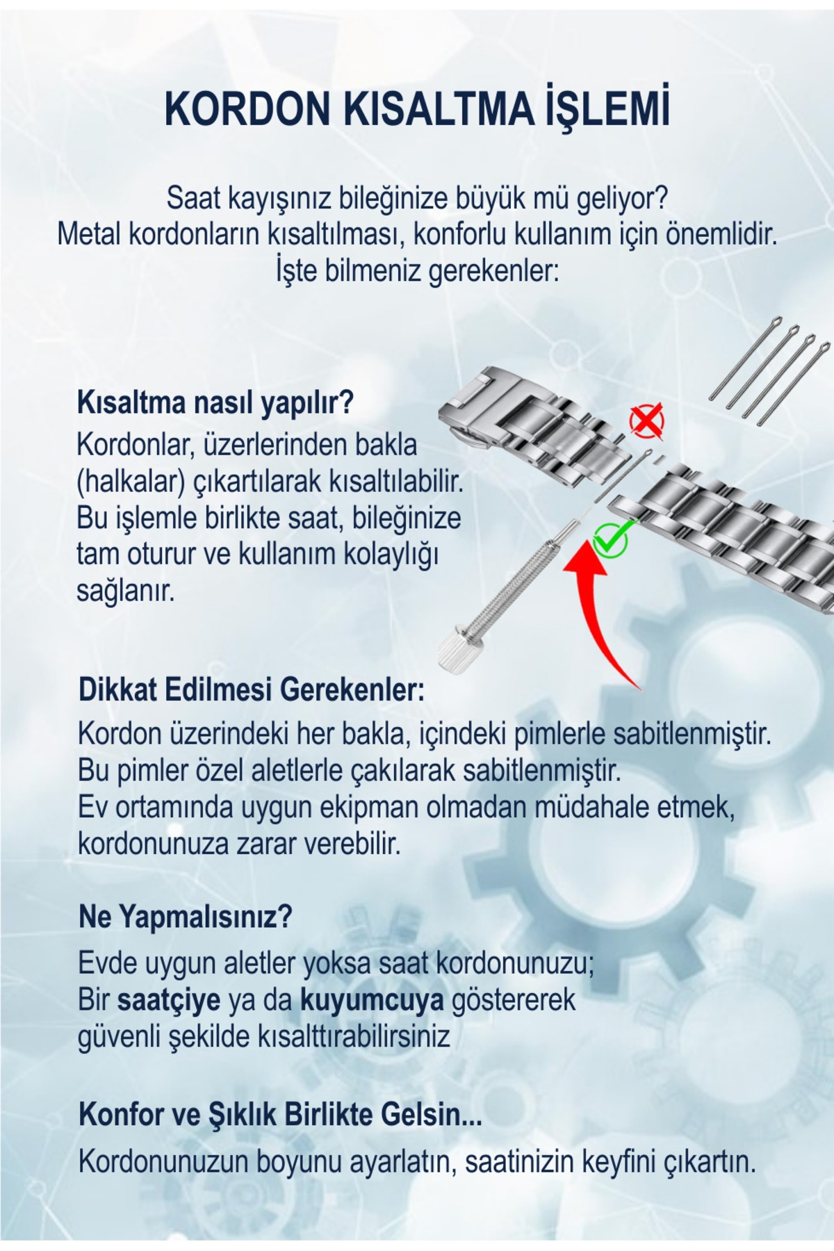 SPECTRUM PREMİUM Spectrum Minimal Kasa Yuvarlak Kadran Kalp Charm Detaylı Metal Kordon Kadın Kol Saati görsel 3