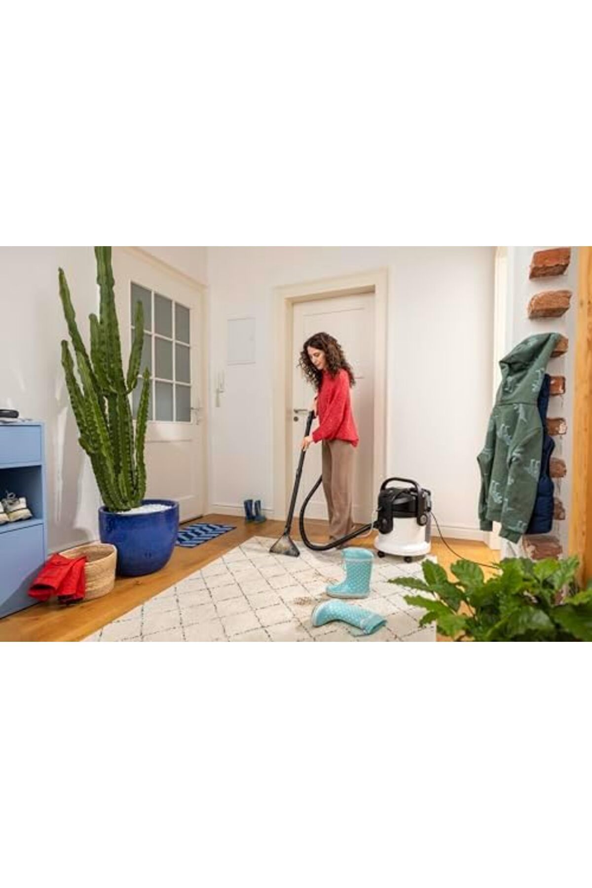 Karcher-SE 4 Select 3-in-1 Carpet and Upholstery Cleaner, Wet & Dry Vacuum with Spray Extraction for 8