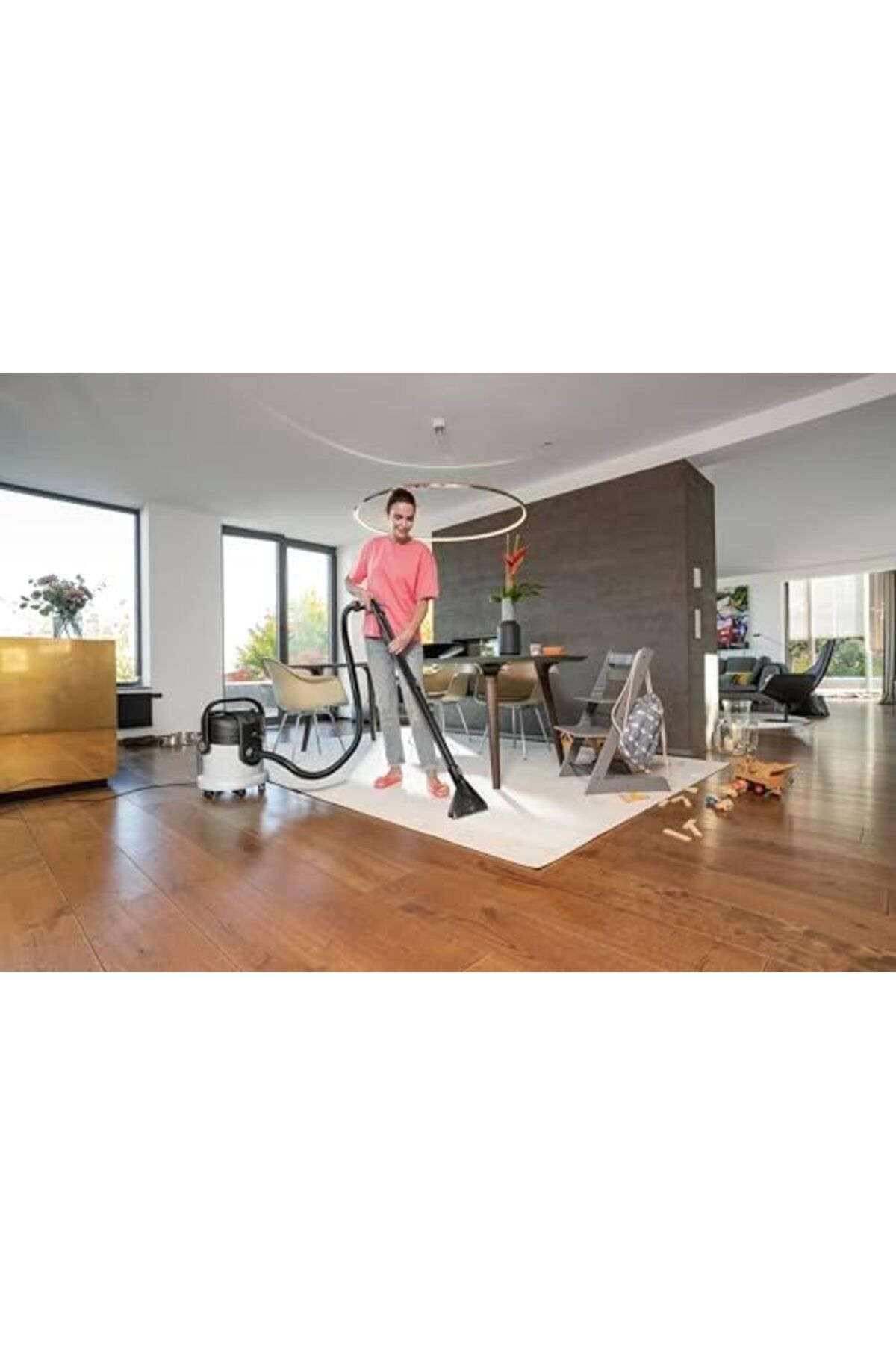 Karcher-SE 4 Select 3-in-1 Carpet and Upholstery Cleaner, Wet & Dry Vacuum with Spray Extraction for 6