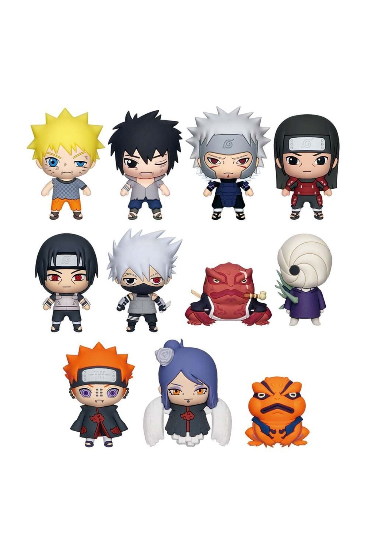 مونو ۷۰۵۷۰ مونوگرام ناروتو مجموعه کلیپ-فیگور سری ۵، نمایش ۲۴ عددی