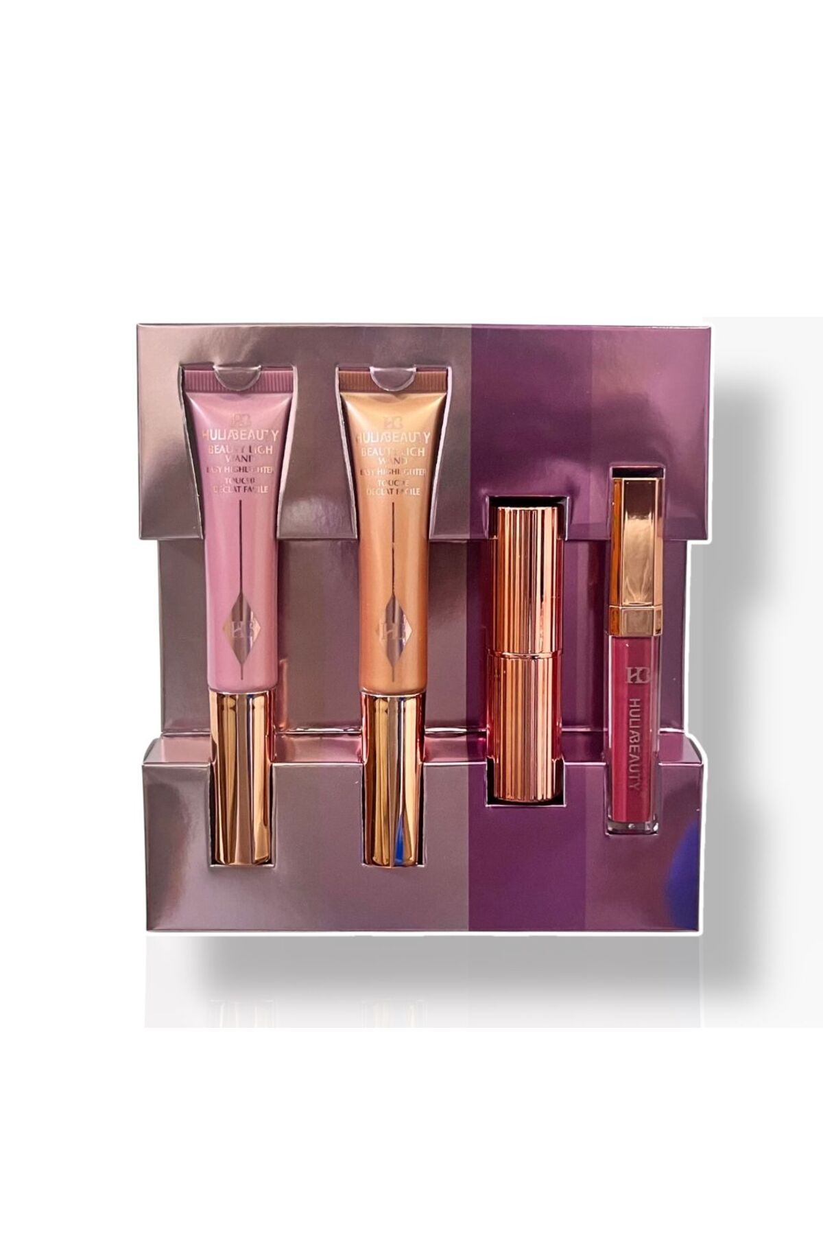 HULIABEAUTY-Excellence Box - A complete lip and cheek look. Everything you need for a soft and lasting look in one elegant box. 2