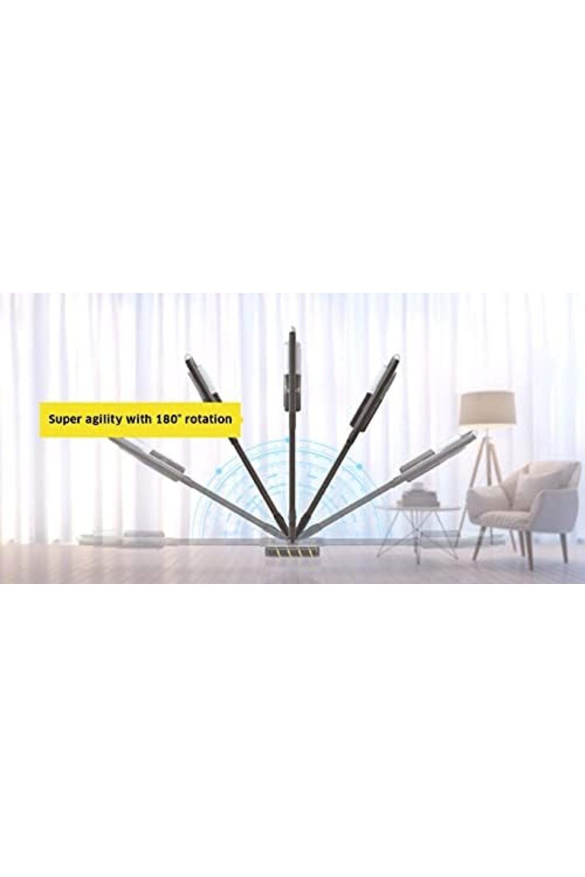 Karcher-Cordless Vacuum Cleaner, Upto 60 Min Runtime, 3 Power Levels, Hepa 12, VC4S 7