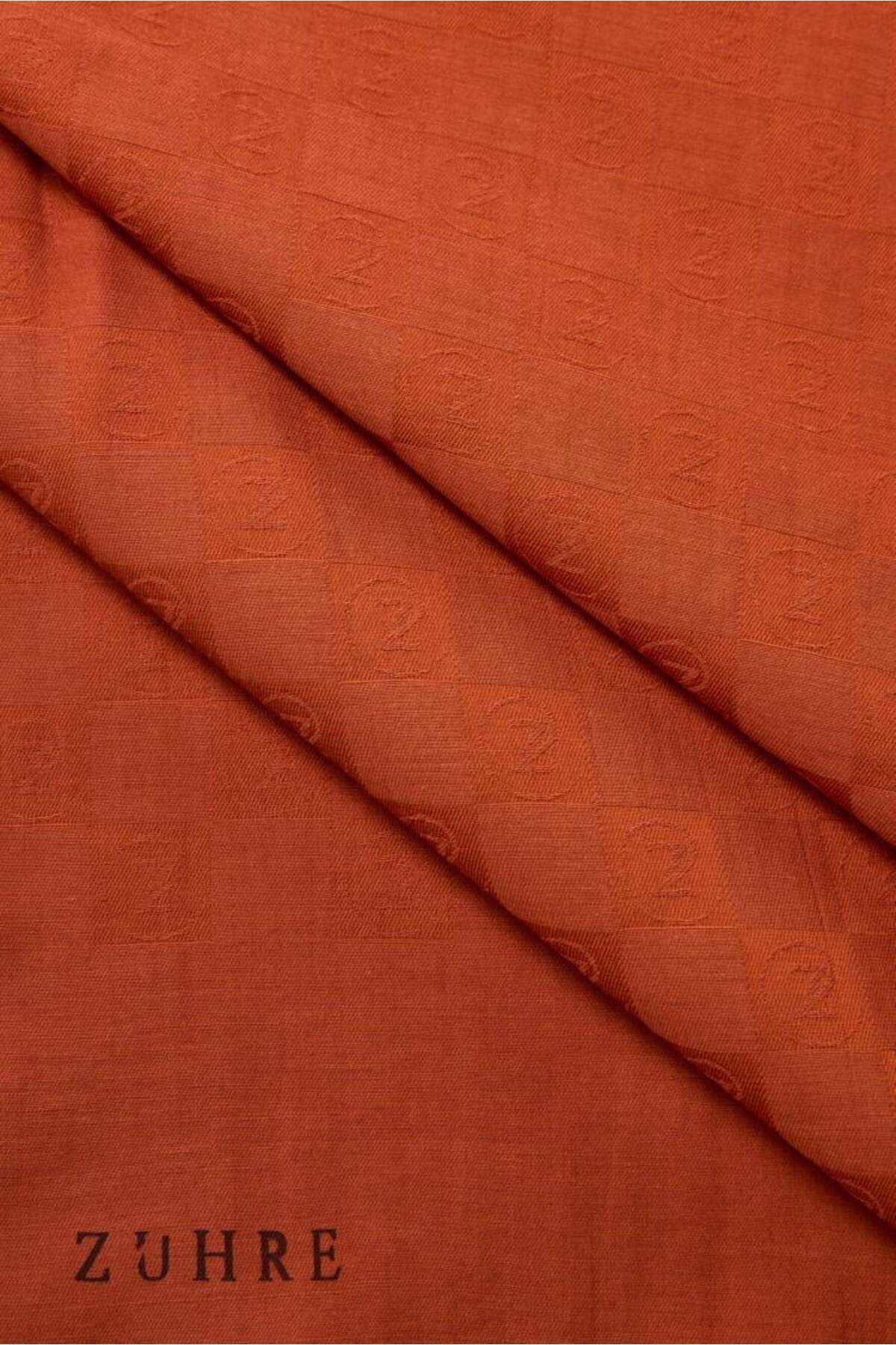 Zühre-Monogram Patterned Tile Seher Shawl 0106 2