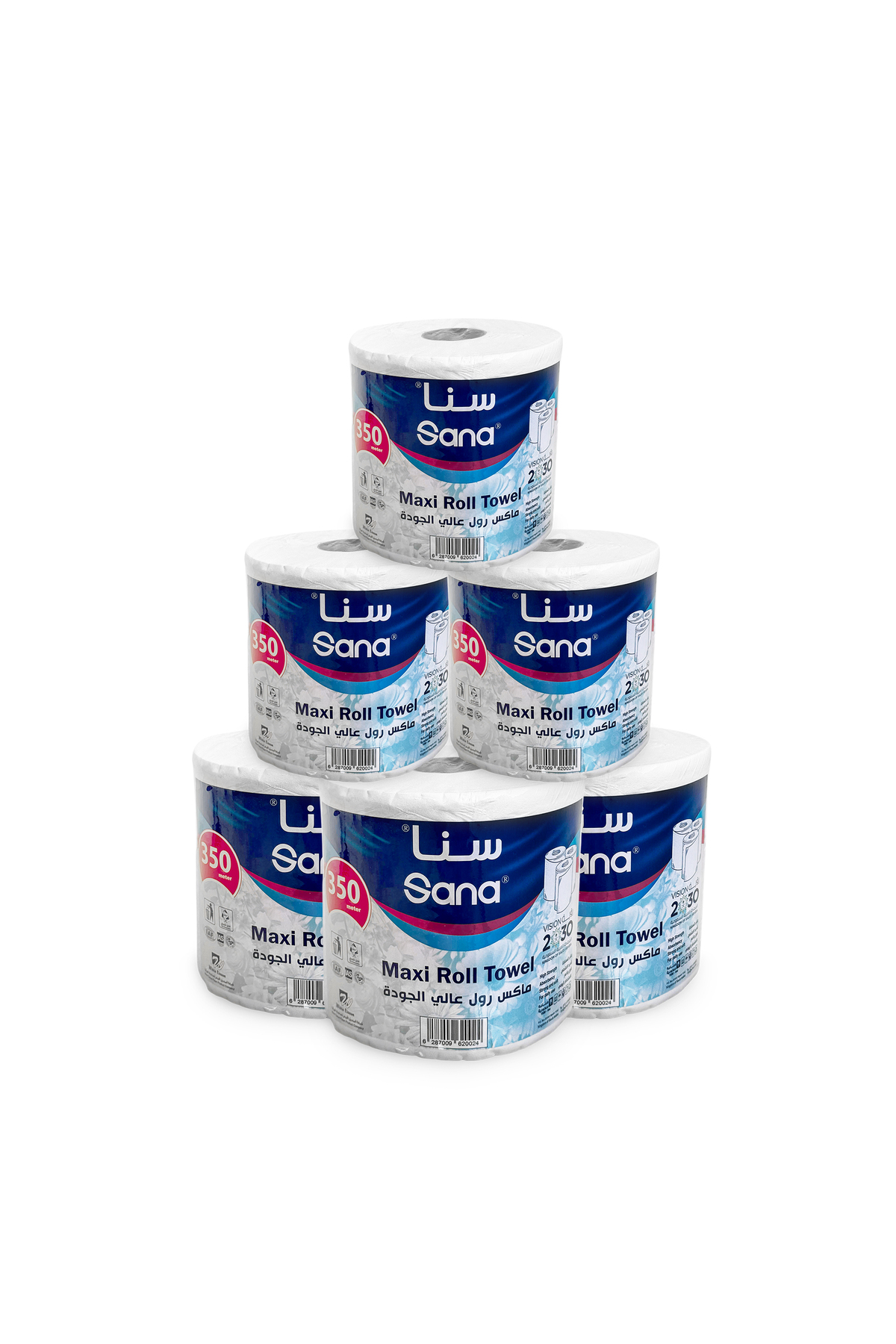 سنا ماكس رول 350 متر – عدد 6 رولات