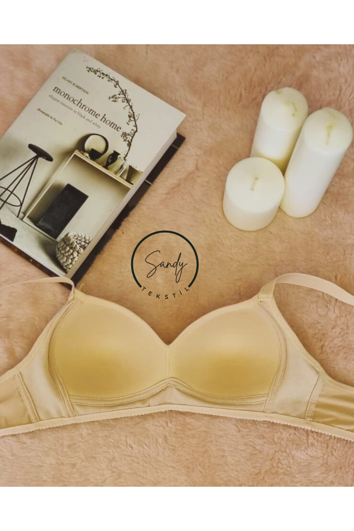 Koza soft-Triangular Minimizer Cotton Bra Without Underwire 2 Pack 6