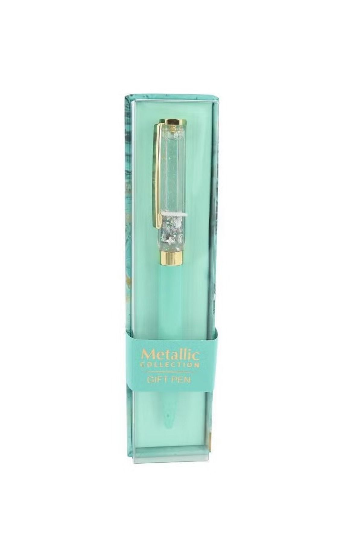 Roco-Metallic Floating Glitter Rollerball Pen – Smooth Writing with Stylish Sparkle 1