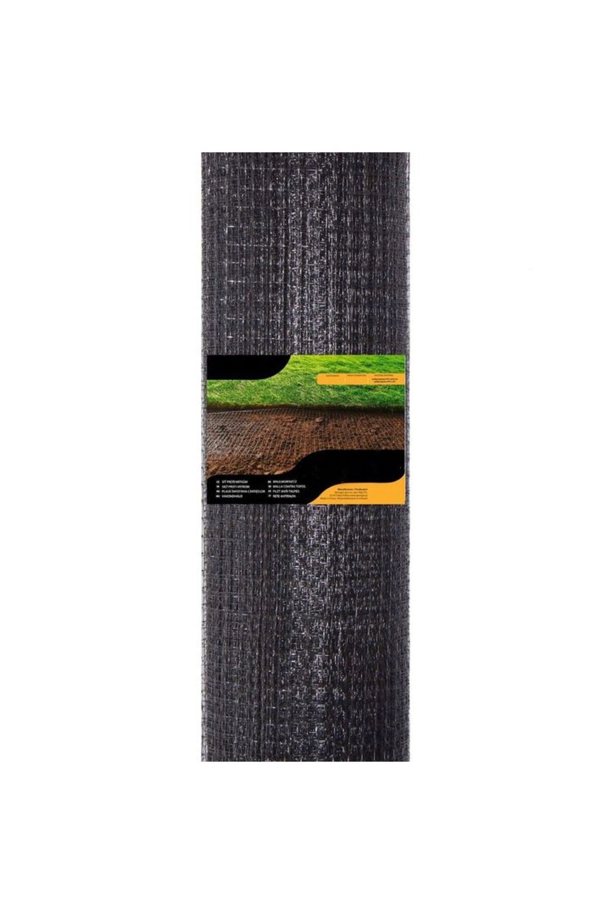 SERSIMO-Garden netting against pests and moles, 30g/m2, 2x50 meters, black 7