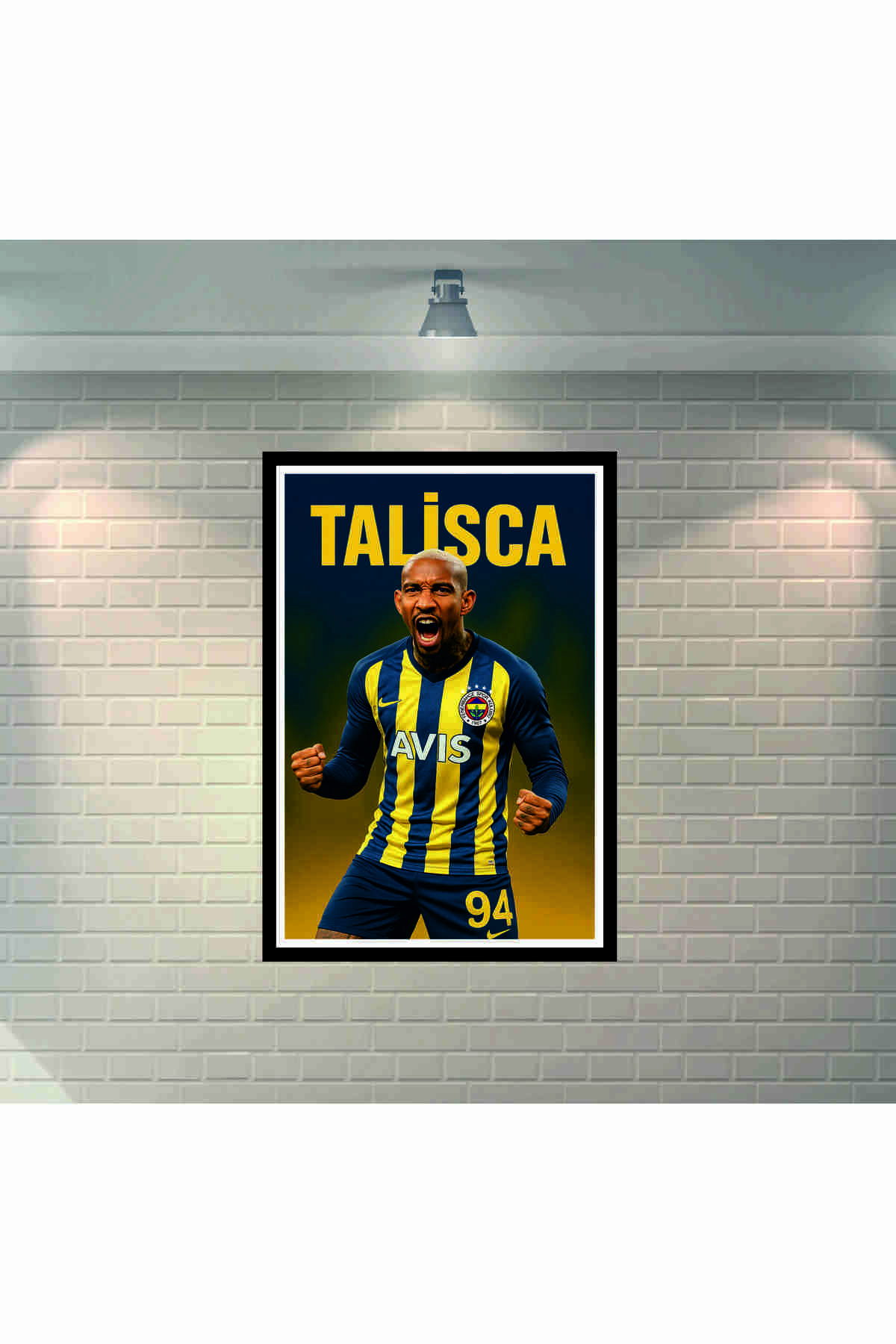BBO REKLAM FenerBahçe Talissca Futbolcu Çerçeve Görünümlü Dekoratif ...