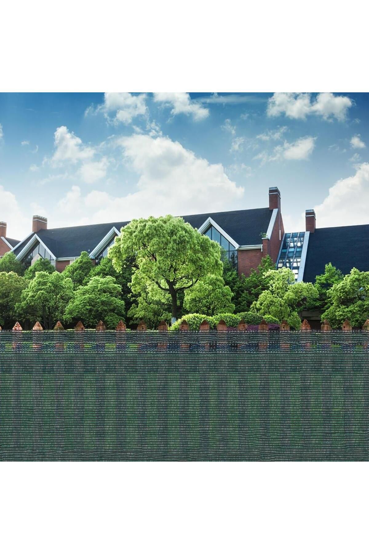 SERSIMO-Shade and privacy net for fence, 1.2m width, 50m length, 140g density, gray 2