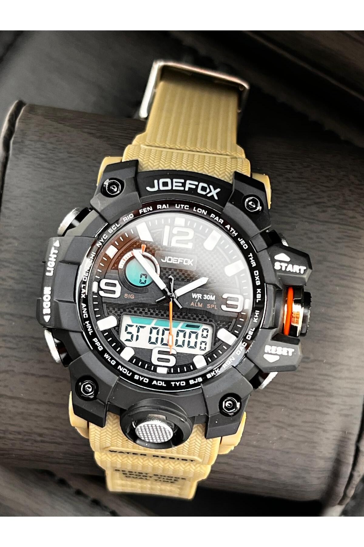 Joefox-Small Case Digital and Analog 2 Years Warranty Stopwatch+Calendar+Alarm+Children's Wristwatch Je.Cbk23 2