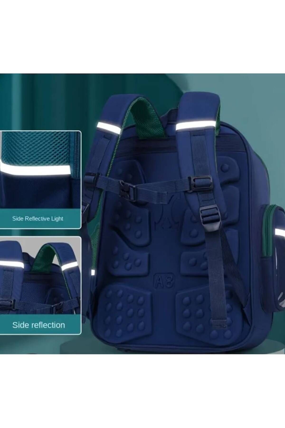 xpress sales-School Backpack with Astronaut, Ergonomic, Waterproof with Spine Support and Alignment 3