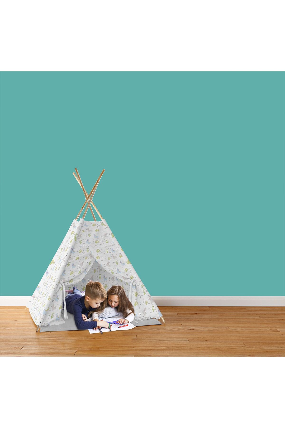 Molie Üçgen Oyun Çadırı fotoğrafı 2 (önizleme)