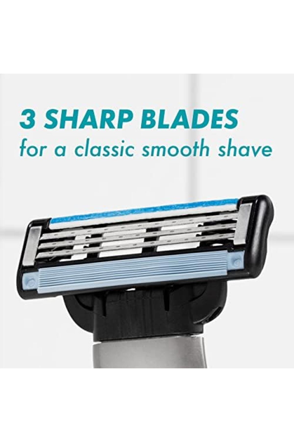 Gillette-Mach3 Razor Refills for Men, 8 Razor Blade Refills 7