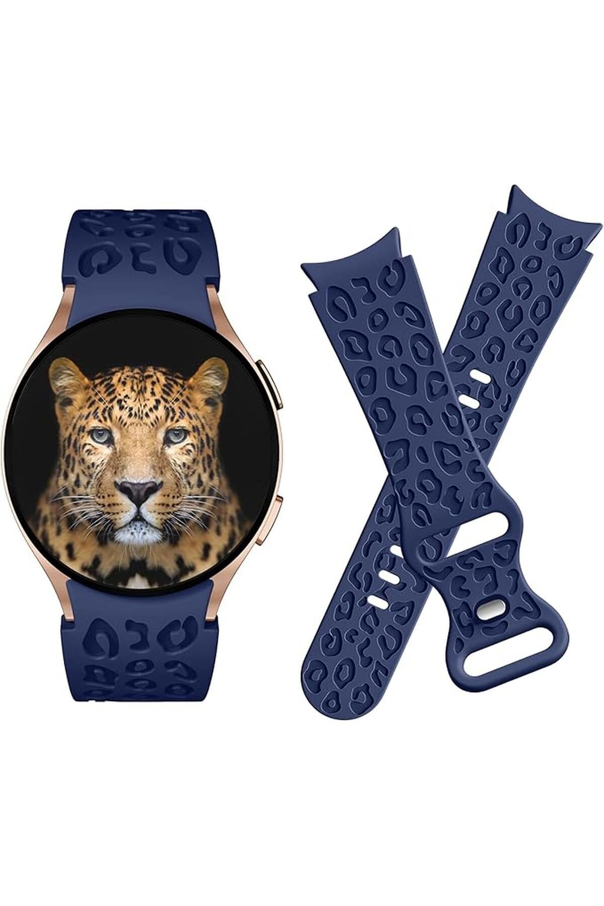 Novatis-Huawei Fit 4 / Fit 4 Pro / Fit 3 Compatible Leopard Pattern Textured Soft Silicone Cord 4