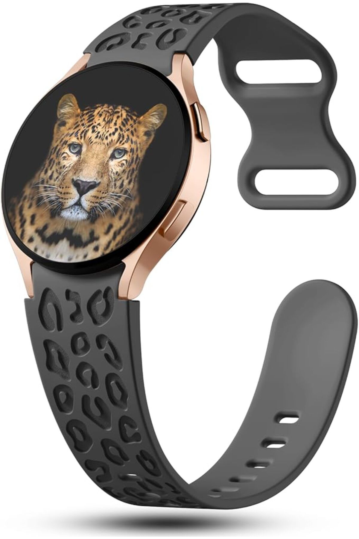 Novatis-Huawei Fit 4 / Fit 4 Pro / Fit 3 Compatible Leopard Pattern Textured Soft Silicone Cord 3