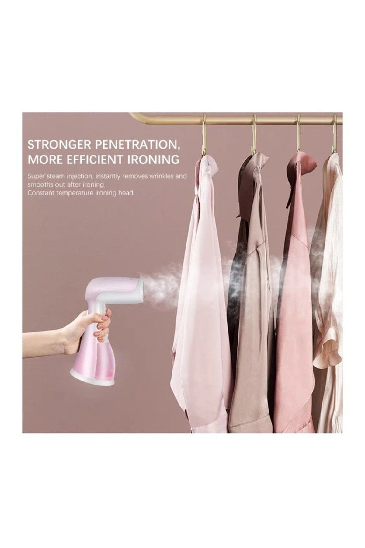 HALEY-HY-308 Steam Iron – Compact Design, Fast Heat-up in 15 Seconds and Professional Performance 2
