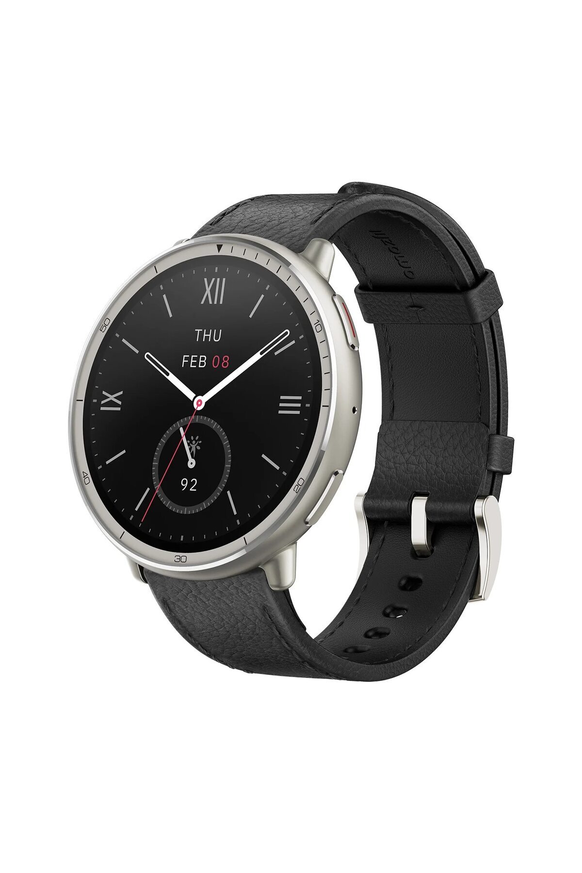 Amazfit-Smartwatch Active 2 PREMIUM, GPS, Android/iOS, Black Leather 4