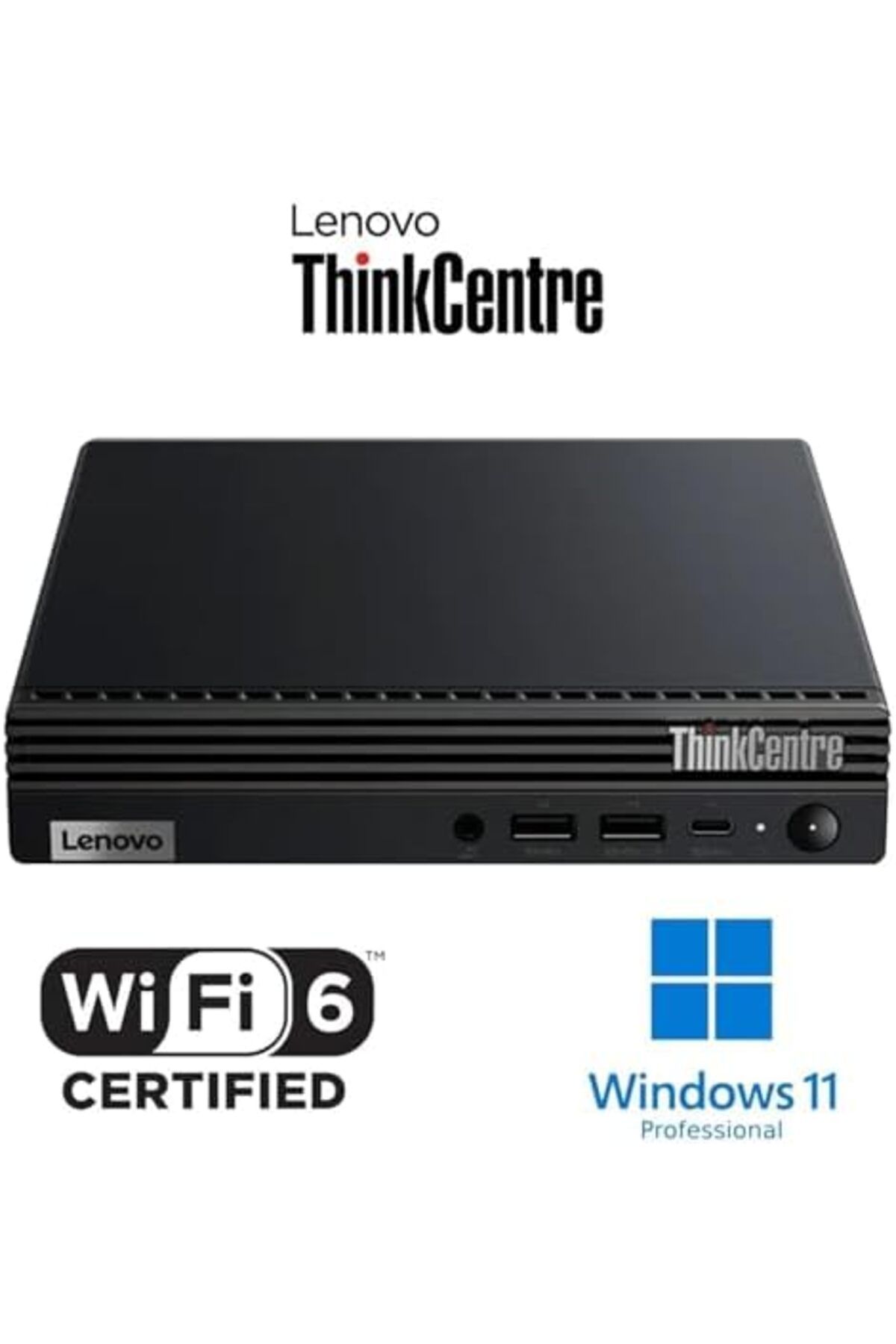 LENOVO-ThinkCentre M70q Mini Desktop, Gen 4, Intel Core i7-13700T, 16GB RAM DDR4, 512GB PCIe SSD, Wi 4