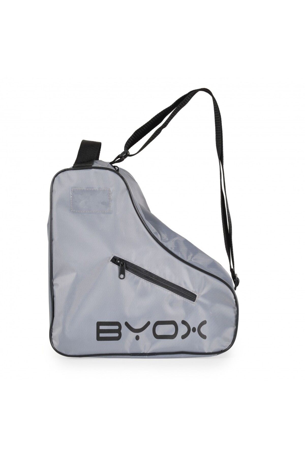 byox-Zippered bag for storing roller skates or skates Skate Grey with adjustable handle and accessory pocket 2