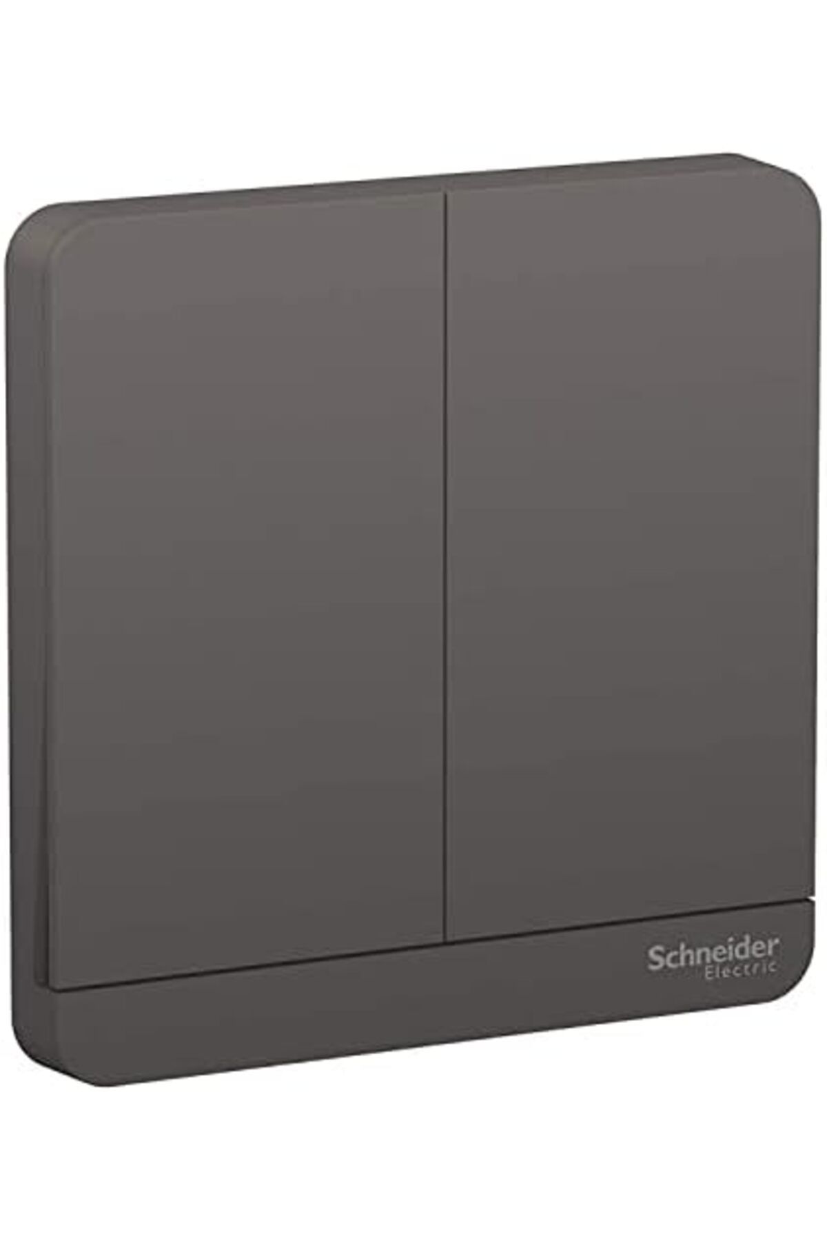 Schneider Electric-AvatarOn E8332L2_DG Two Gang Two Way Switch 16Amps 250V Dark Grey 2