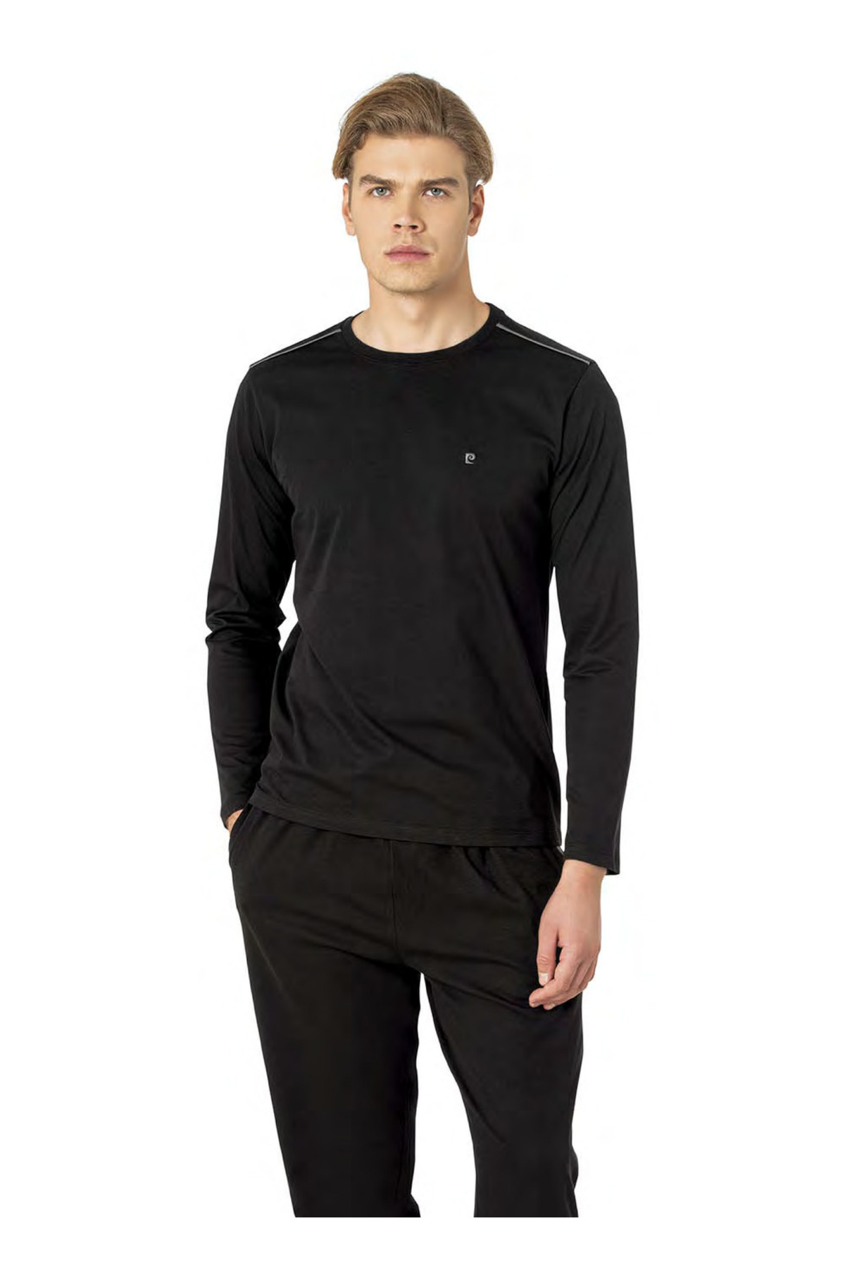 ست پیژامه و لباس خواب مردانه راسته فاق نرمال آستین بلند | پیر کاردین Pierre Cardin VRP.C.P61.E00.Y01 - تصویر 6
