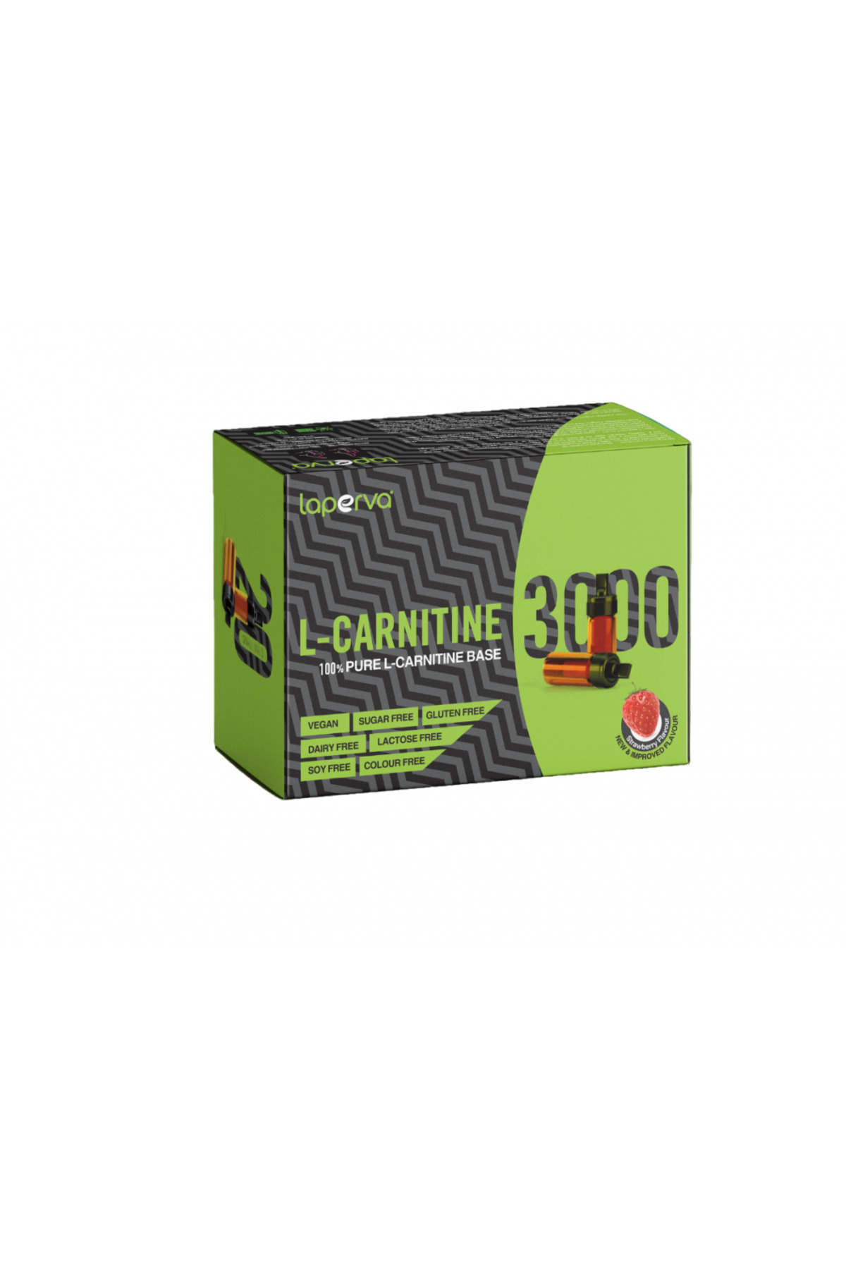 laperva l-carnitine 3000 Laperva L Carnitine 3000, Supplement, 20 Vials, Strawberry- Trendyol