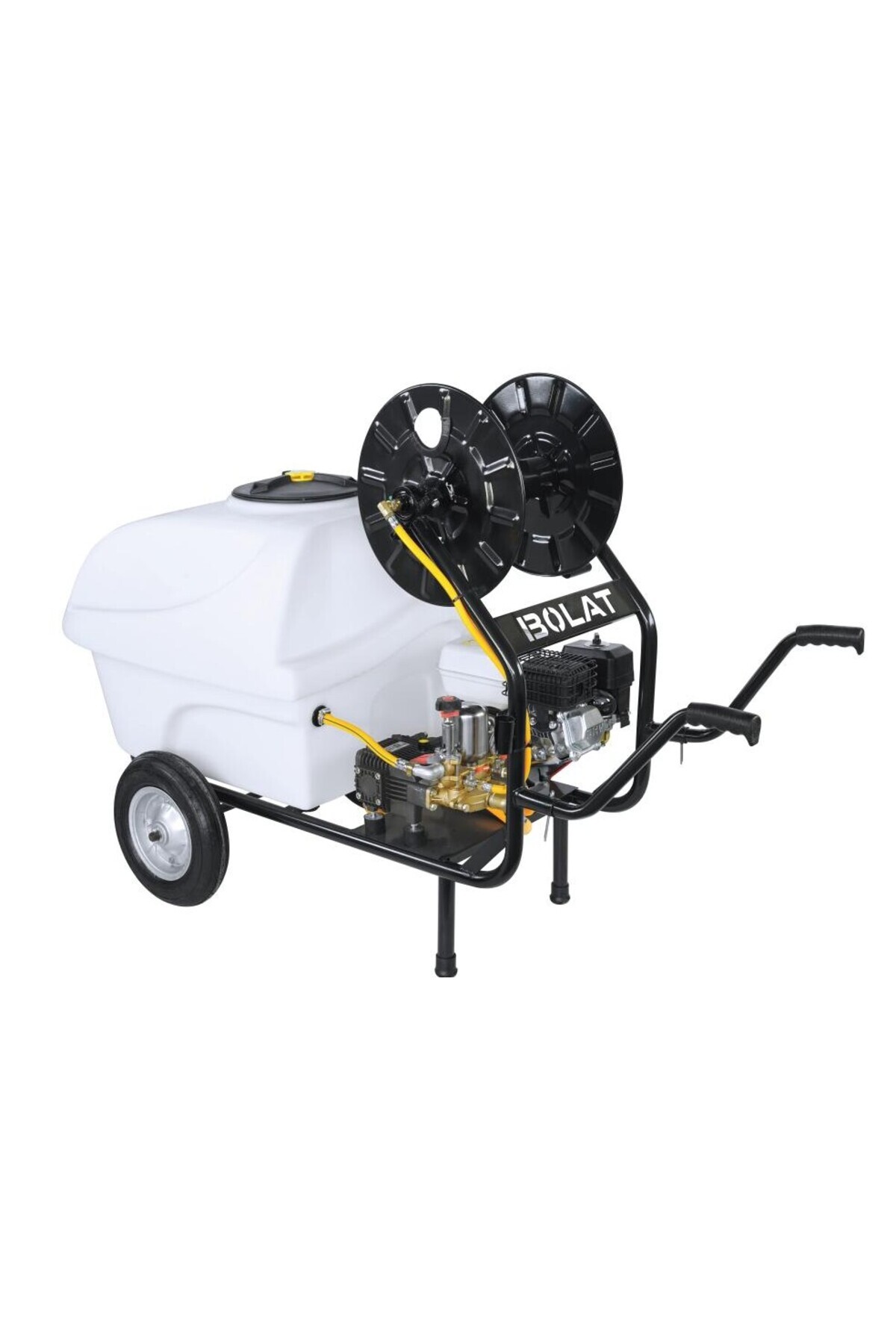 BOLAT PB-222 Benzinli Akuble İlaçlama Makinesi 200 Litre 6.5 Hp