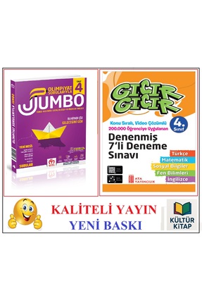Mavi Tebeşir Yayınları 4. Sınıf Olimpiyat Sorularıyla Jumbo & Gıcır Gıcır Tüm...
