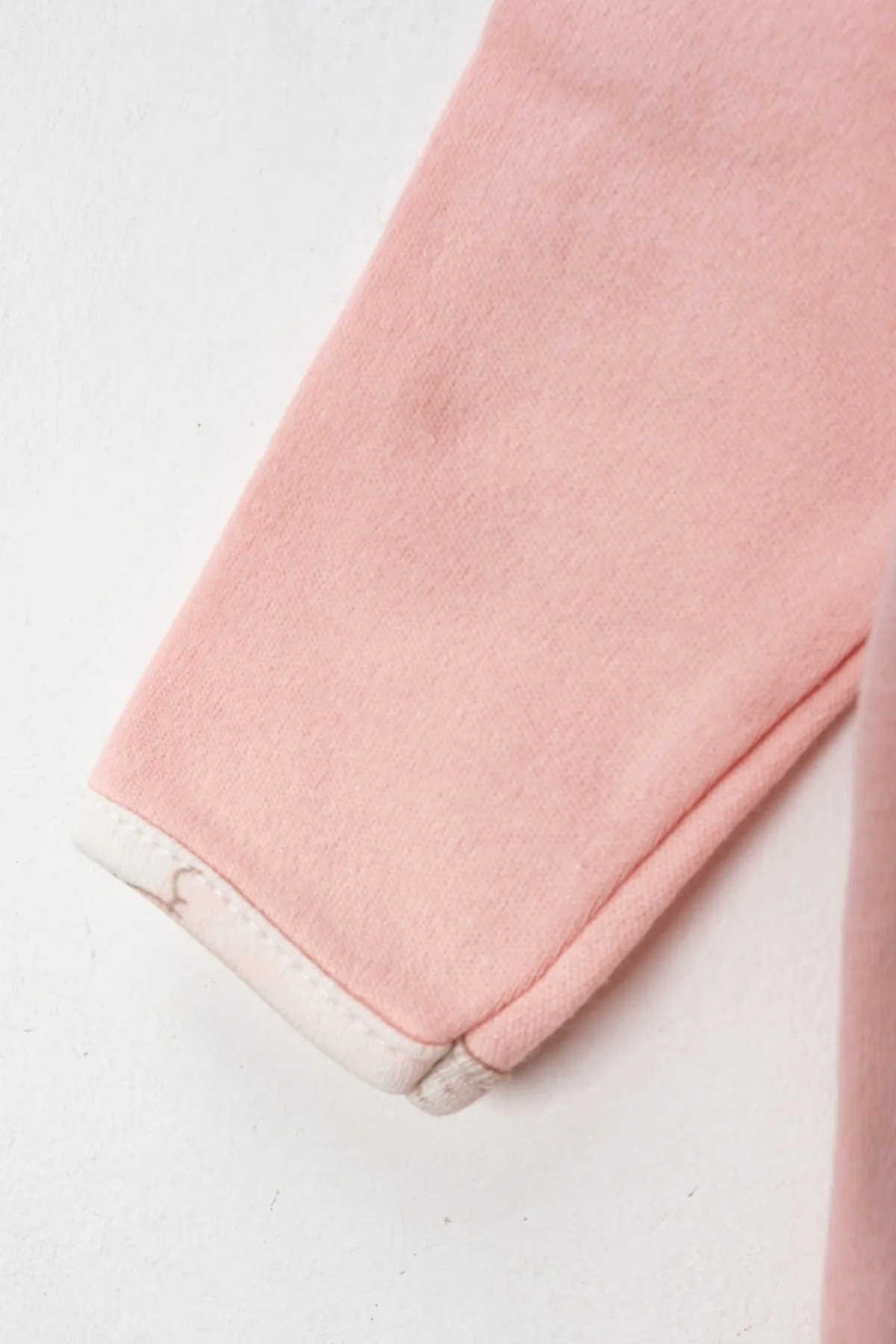 ENİA BABY Kız Bebek Pamuklu Patikli 3lü Tulum Takımı Yenidoğan Kıyafet 3-6-9 Ay fotoğrafı 4 (önizleme)