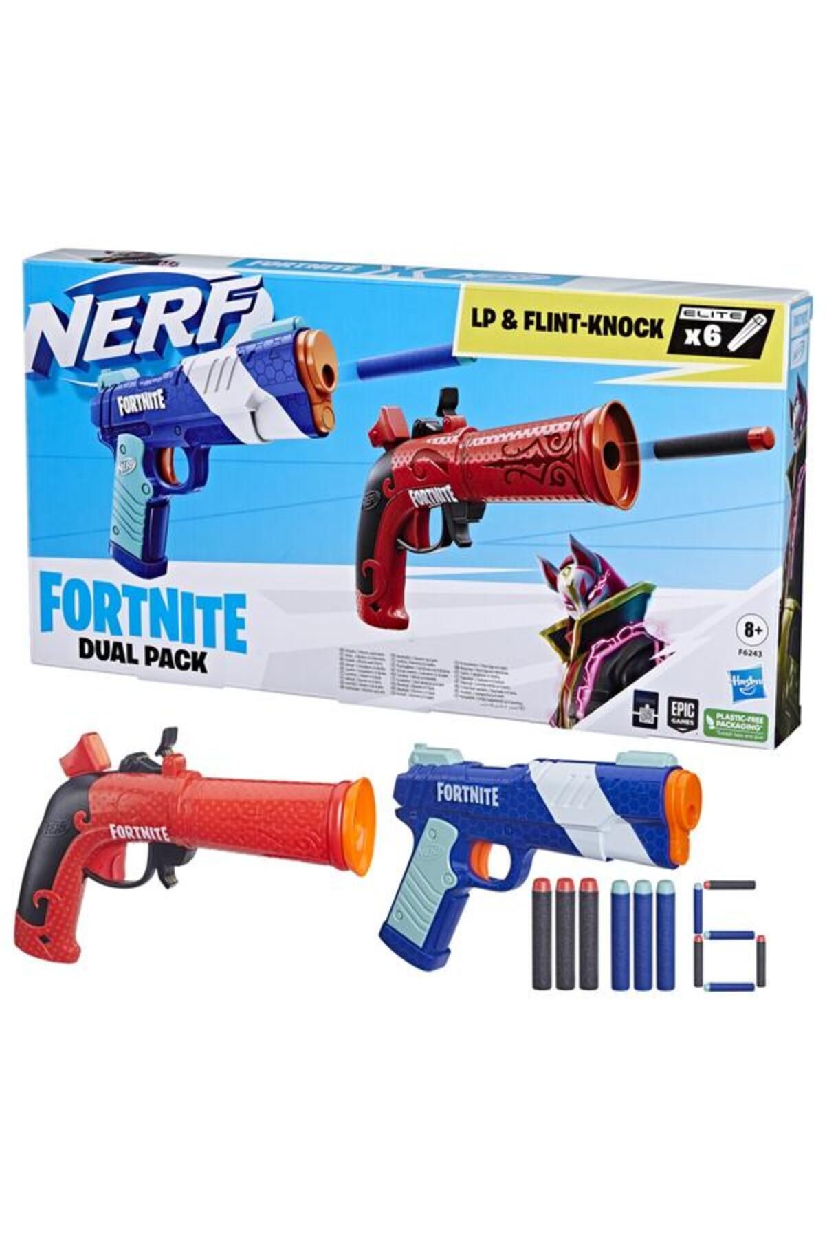 Nerf-Blaster Fortnite Dual Pack - LP & Flint-Knock, 6 projectiles 1