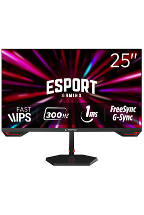 Rampage CRIMSON CR25R300F 25 300Hz 1ms CSOT FAST IPS FHD Freesync/G-Sync PC F...