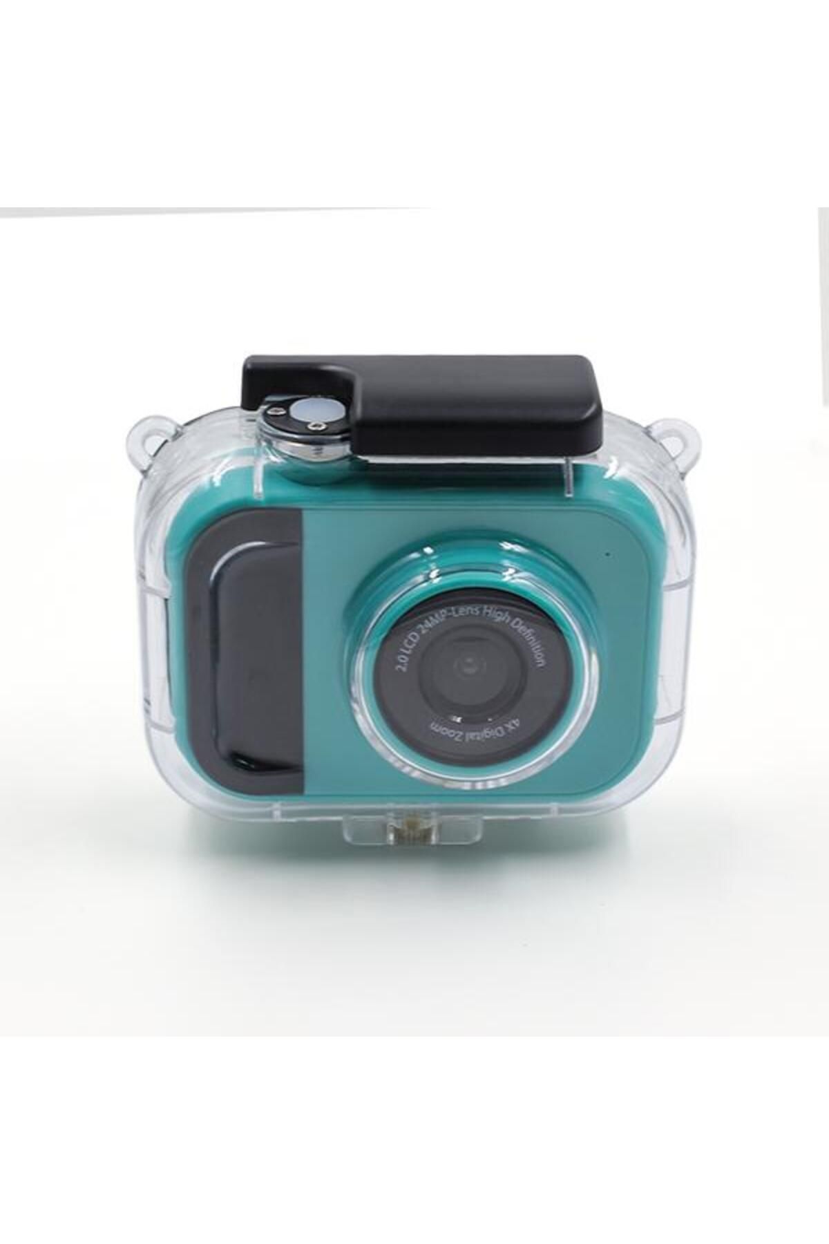 Lamtech-Camera video de actiune LAM 112006 2 in 1, 24 MP, Full HD, Ecran IPS 2", Zoom digital 4 X, C 3