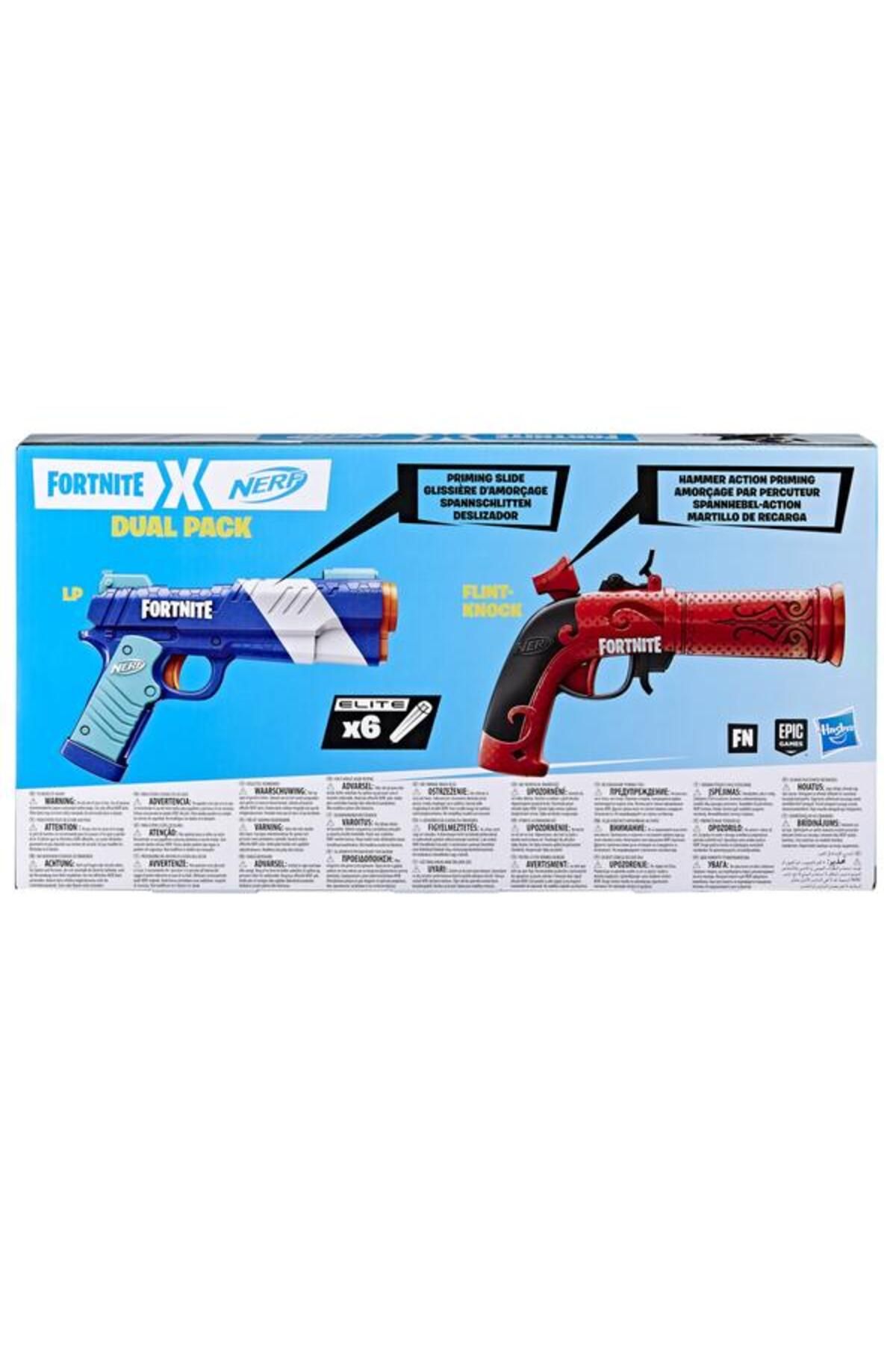Nerf-Blaster Fortnite Dual Pack - LP & Flint-Knock, 6 projectiles 7