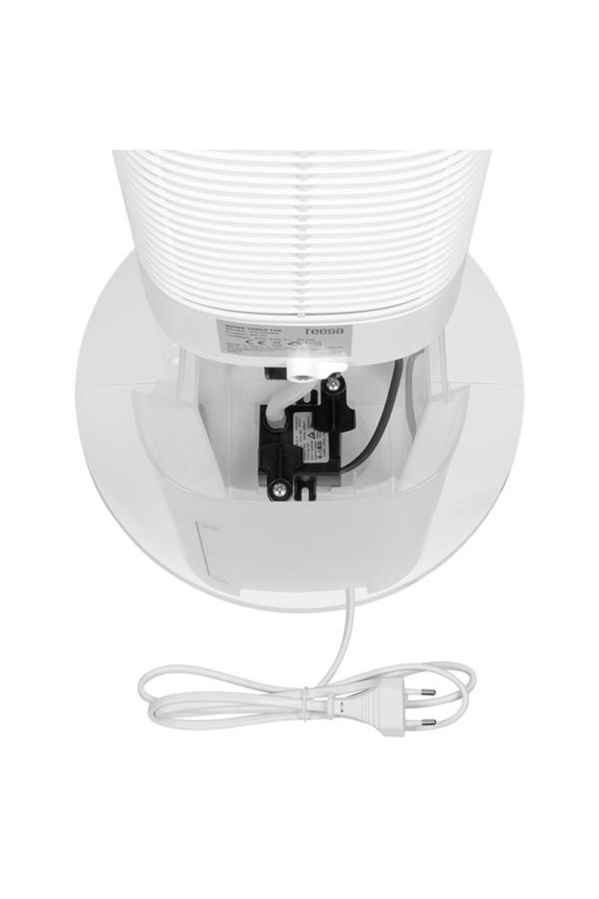 Teesa-Ventilator tower with water reservoir TSA8068, 3 speeds, 60 W, 3L reservoir, Timer, Oscillatio 8