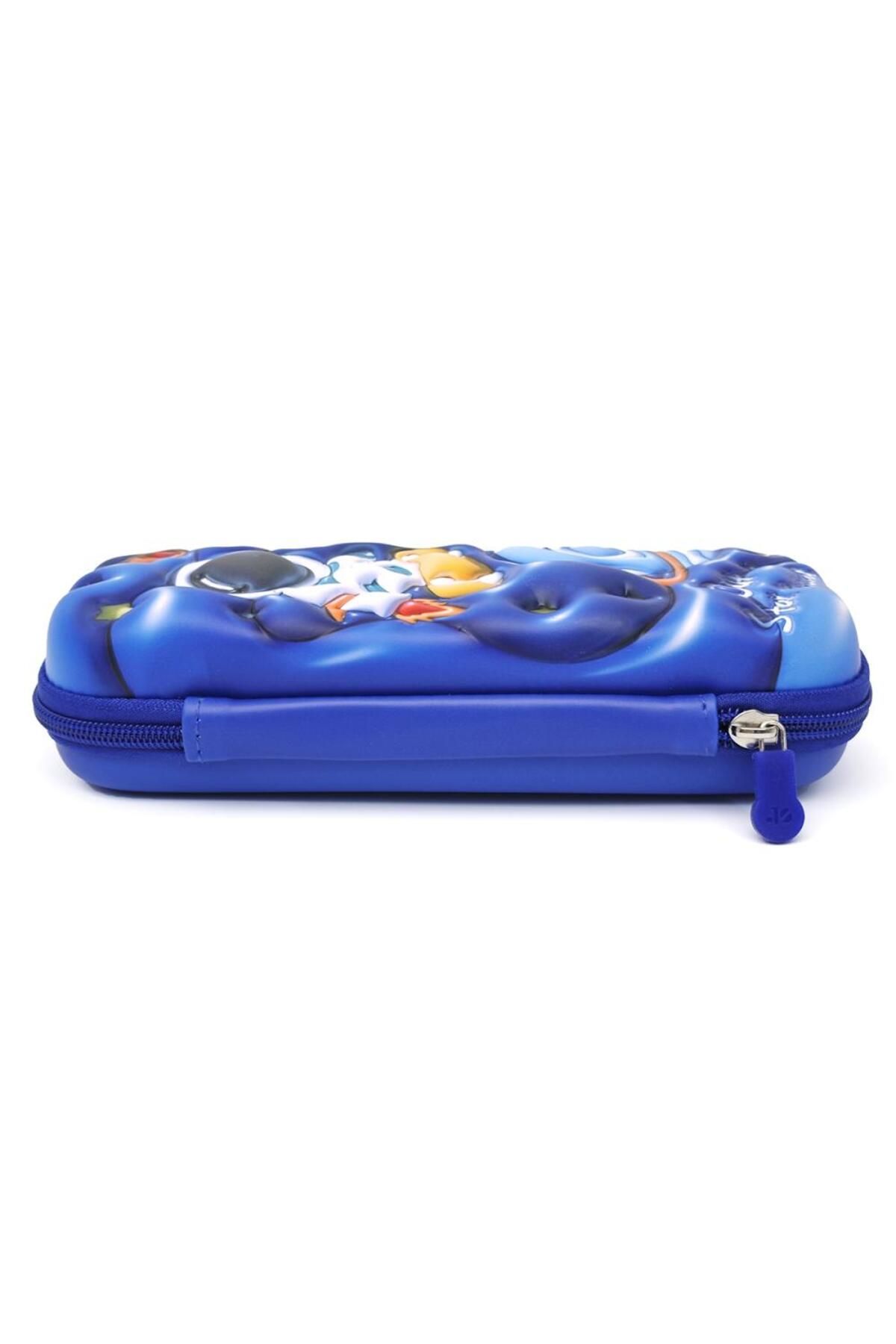 DNS-Boys' pencil case, simple school case, with 1 zipper, unequipped, skateboard, Cosmonaut JS-6651 3