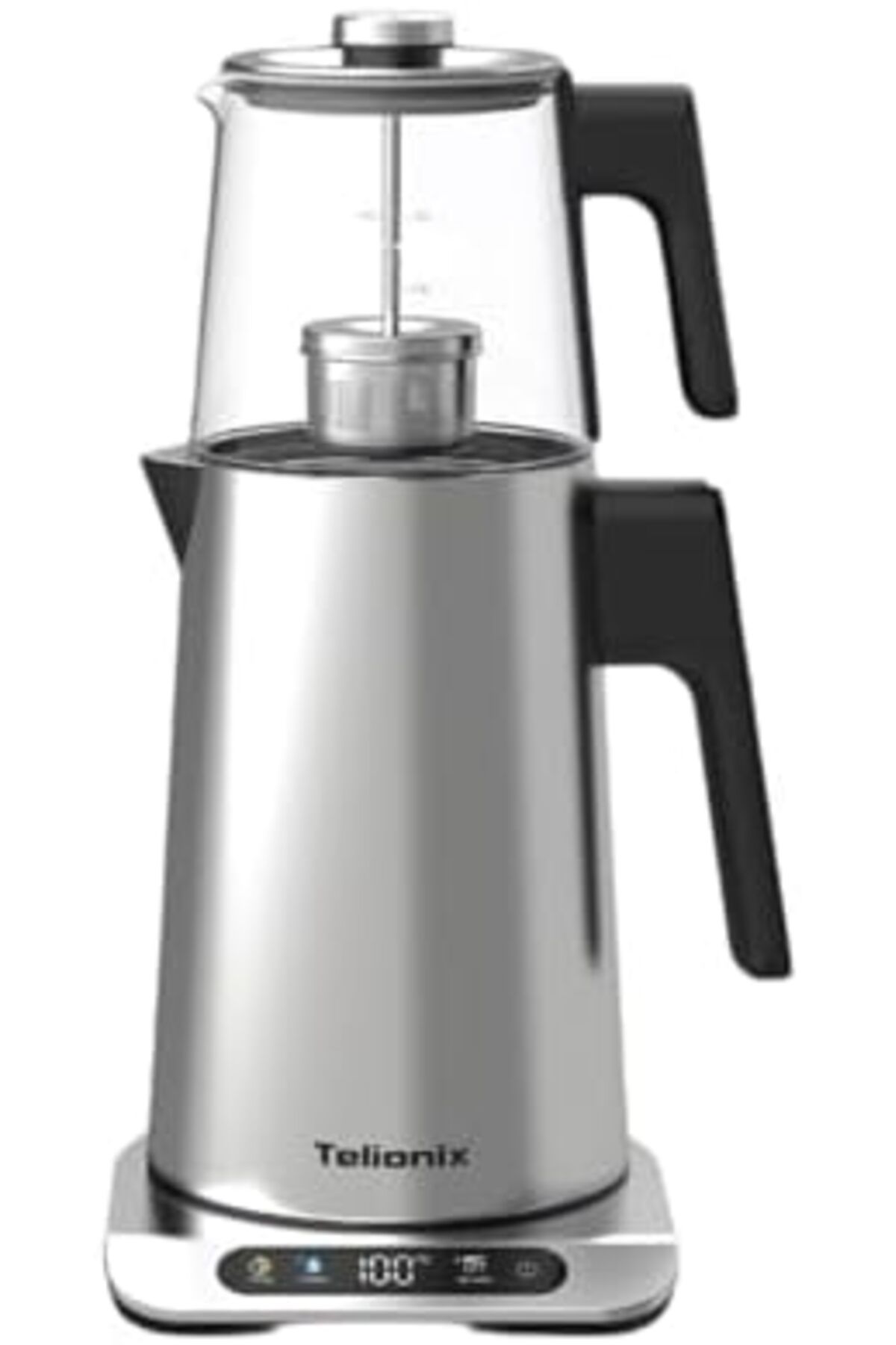 TELIONIX-Smart Tea Maker, Electric Kettle with 1.7+1L Capacity, Variable Temperature Control, Keep W 1