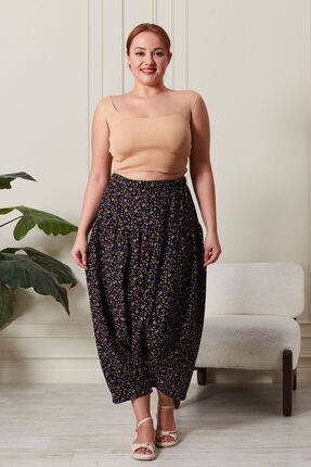 EN WOMAN ÇOK RENKLİ BELİ KORSAJLI YÖRESEL ŞALVAR