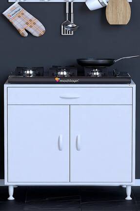 Modilayn DOQU (XXL) Ocak Altı Çekmece ve Kapaklı Tüp Gözlü Set 75 cm Genişlik...