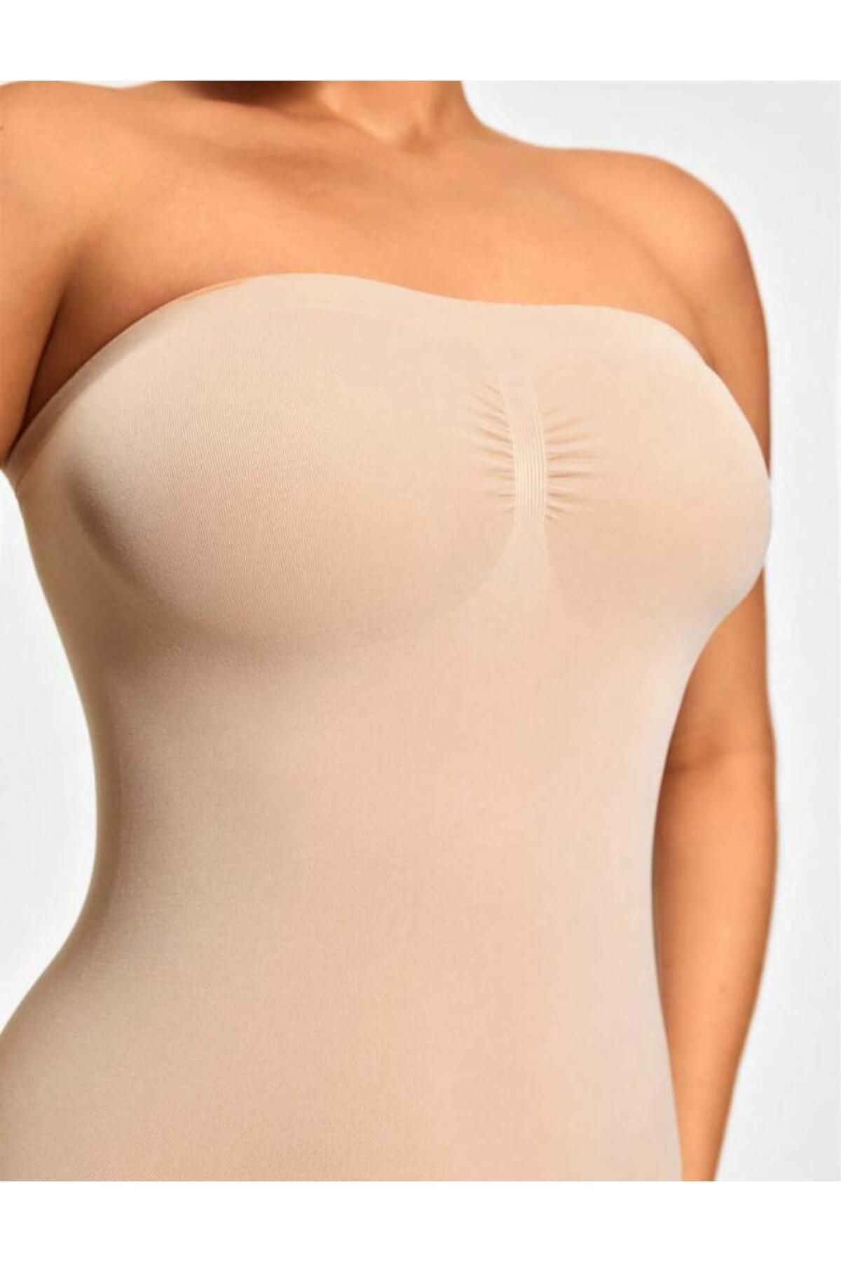 S&W SWEET WOMEN-Seamless 2 Size Recovery Corset with Bottom Side Clips Without Straples 3