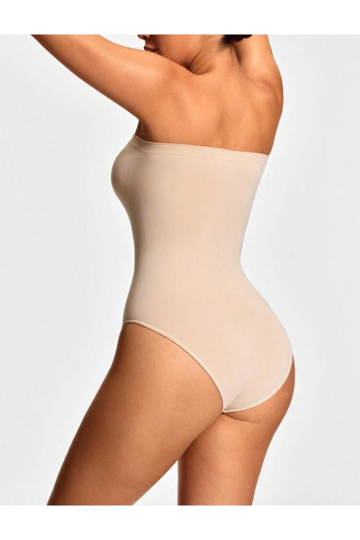 S&W SWEET WOMEN-Seamless 2 Size Recovery Corset with Bottom Side Clips Without Straples 4