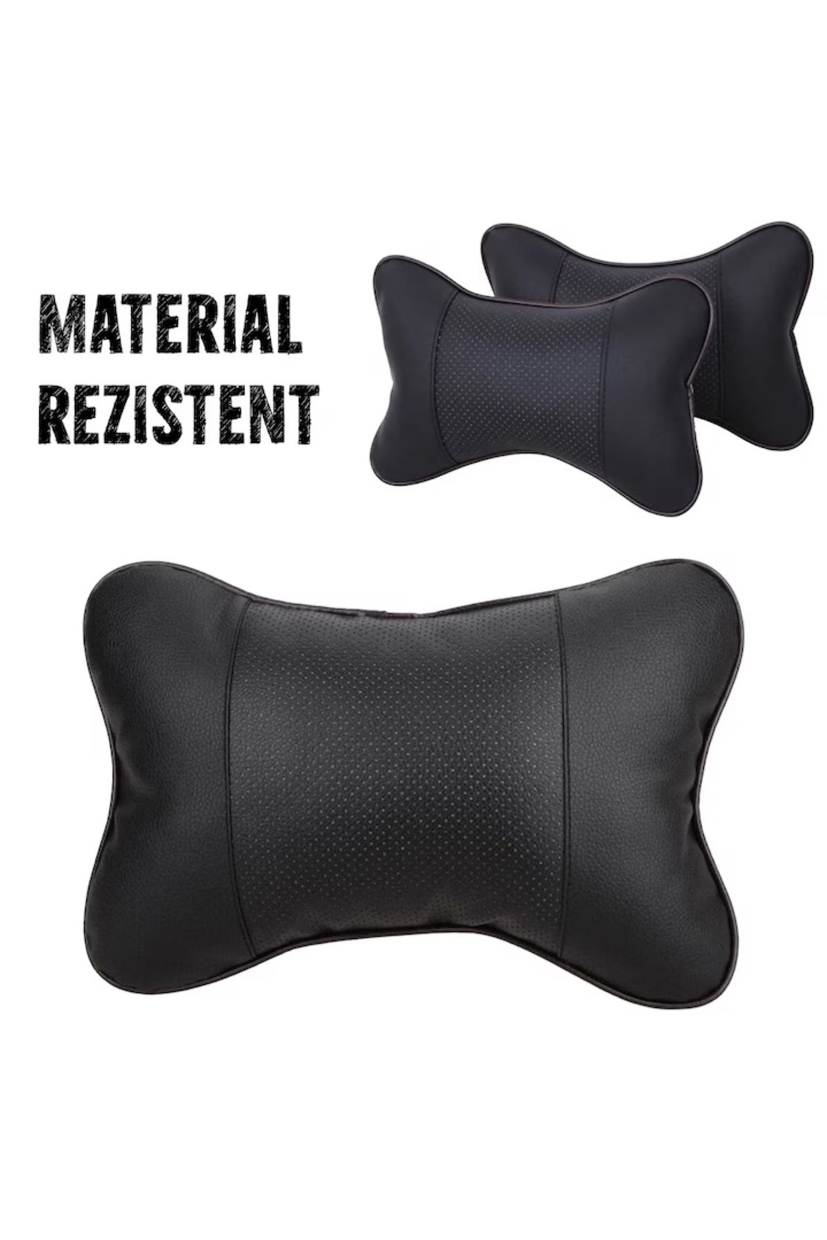 varioshop-Set of 2 VarioShop® car headrests, Protects the cervical spine, are Adjustable, Resistant, Comfortable 4