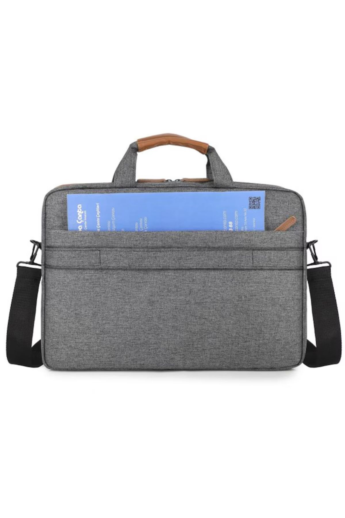 varioshop-VarioShop® Universal Bag, for 15.6 inch Laptop, Suitcase Attachment System, Elegant Design, Rezi 8